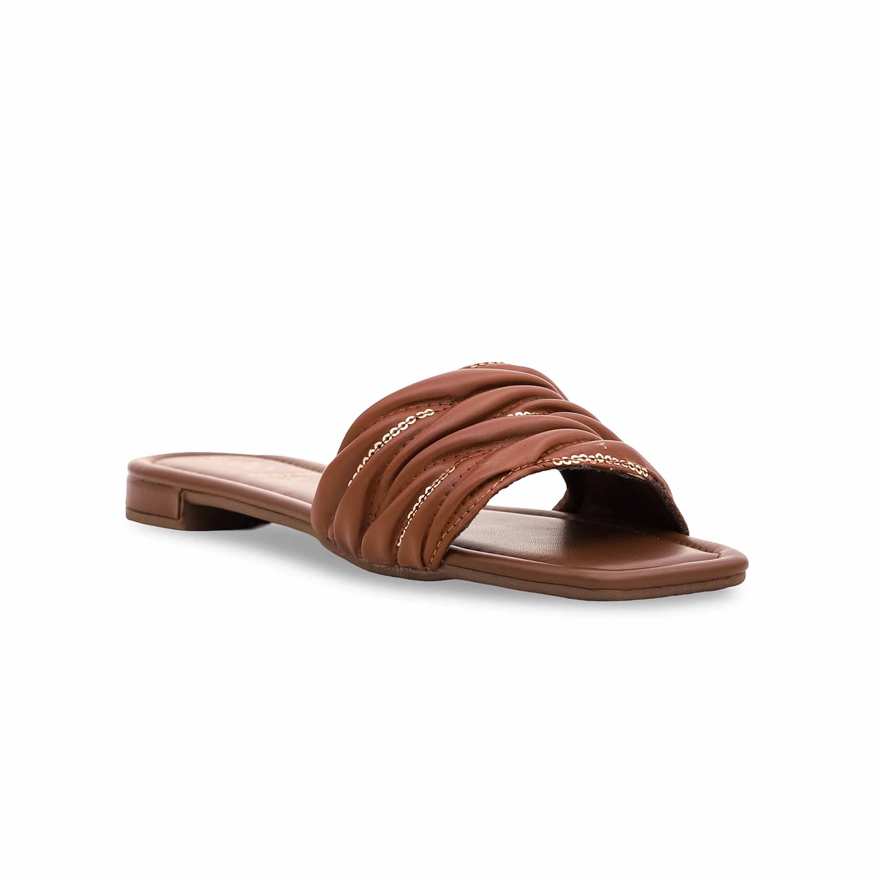 Brown Formal Slipper FR8215 - Image 2