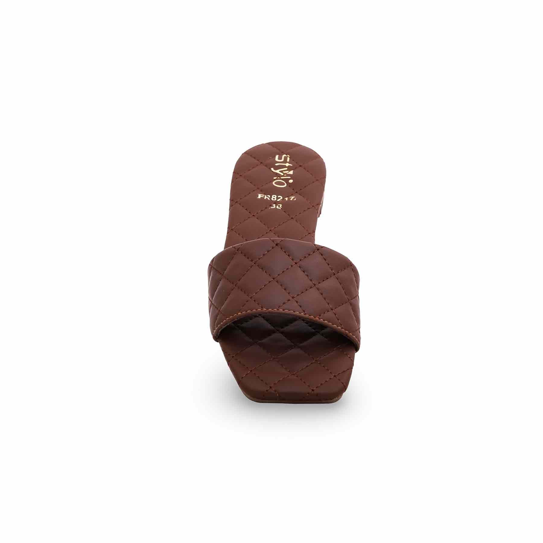 Brown Formal Slipper FR8217 - Image 3