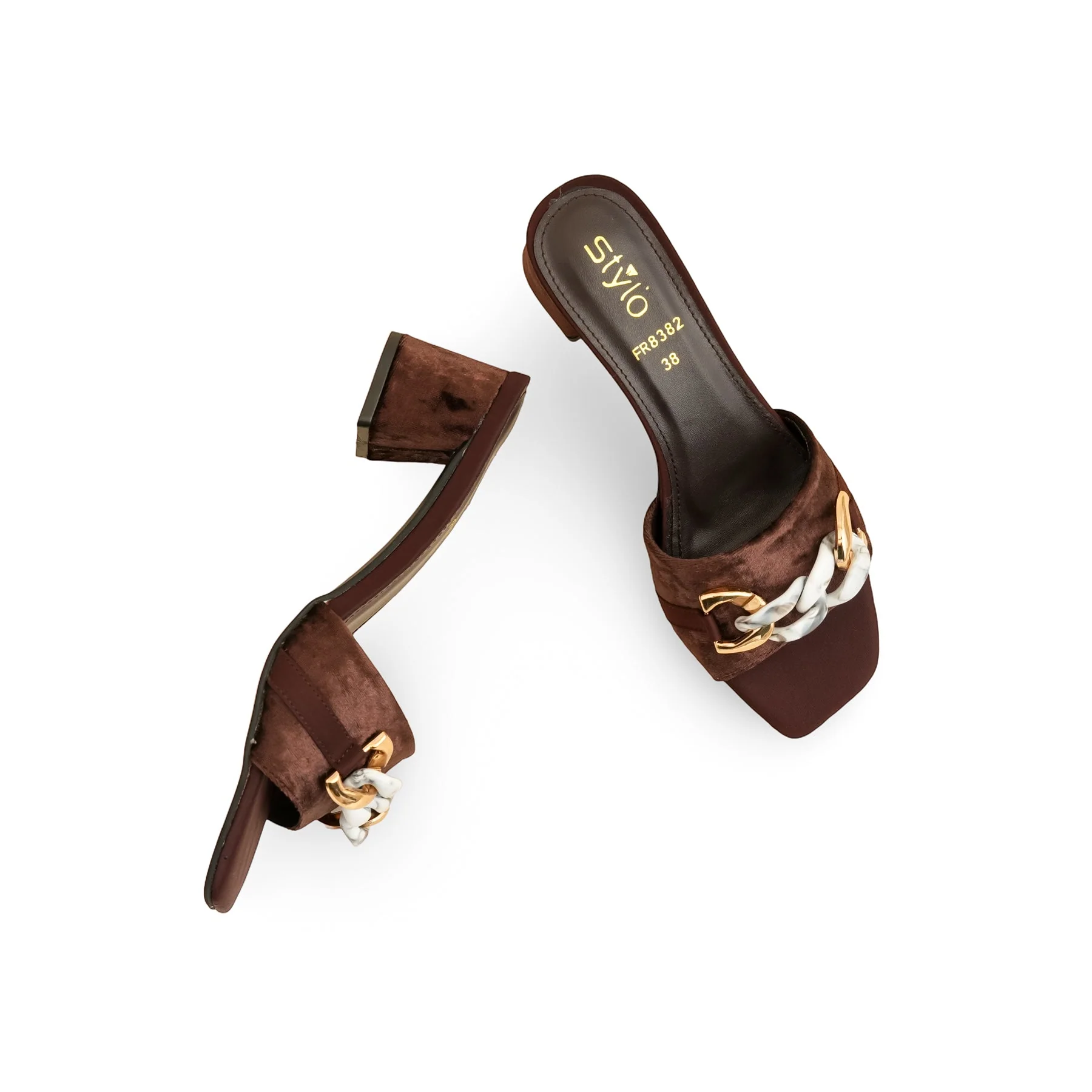 Brown Formal Slipper FR8382 - Image 5