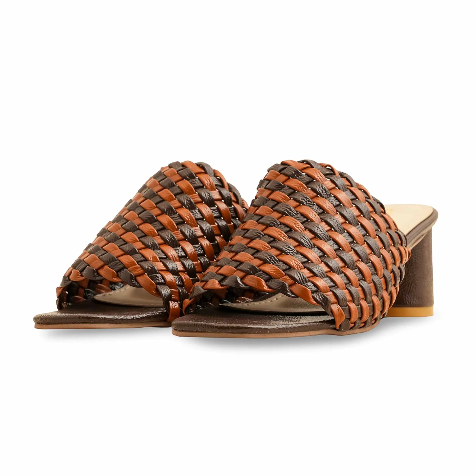 Brown Formal Slipper FR8386 - Image 3
