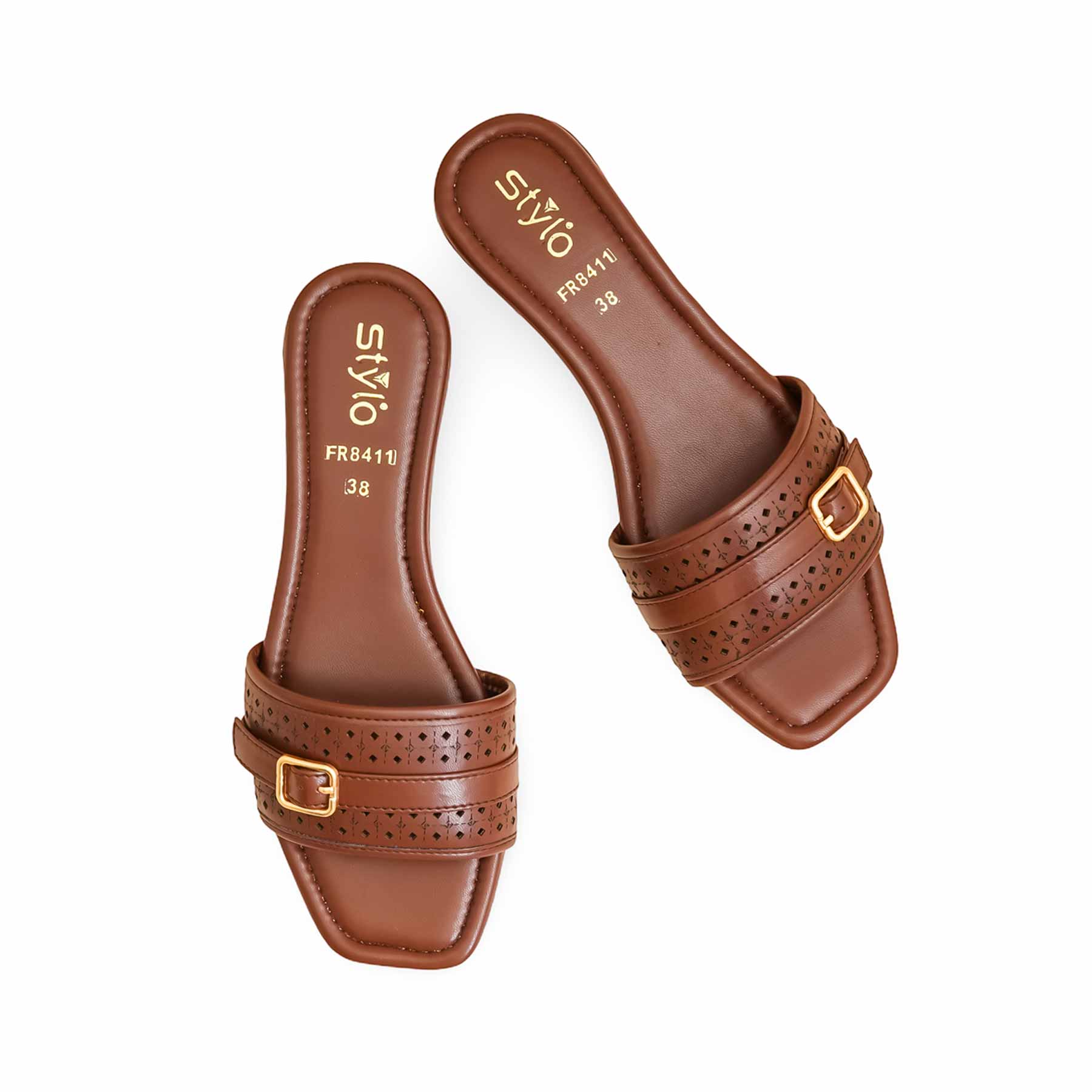 Brown Formal Slipper FR8411 - Image 5
