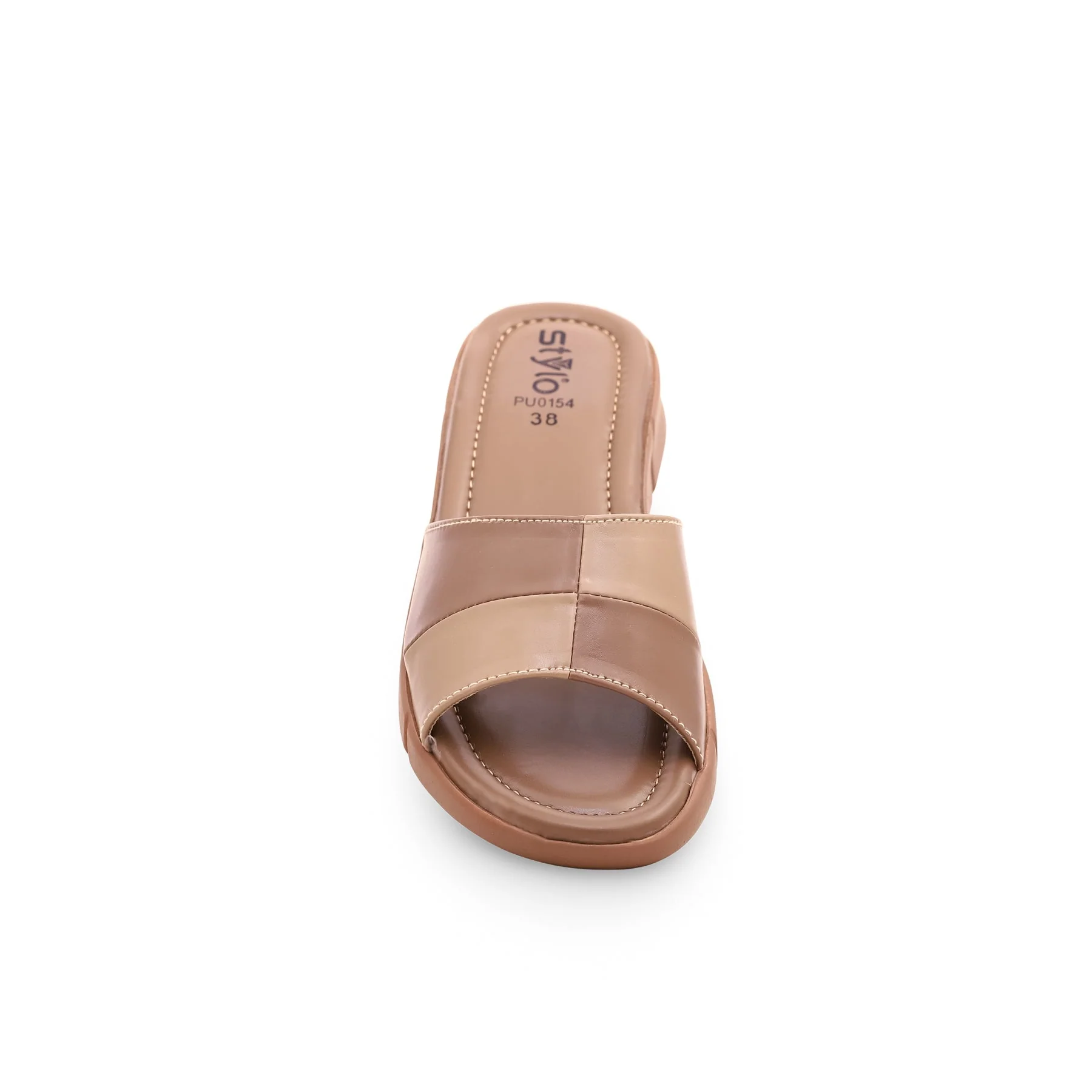 Brown Formal Slipper PU0154 - Image 3