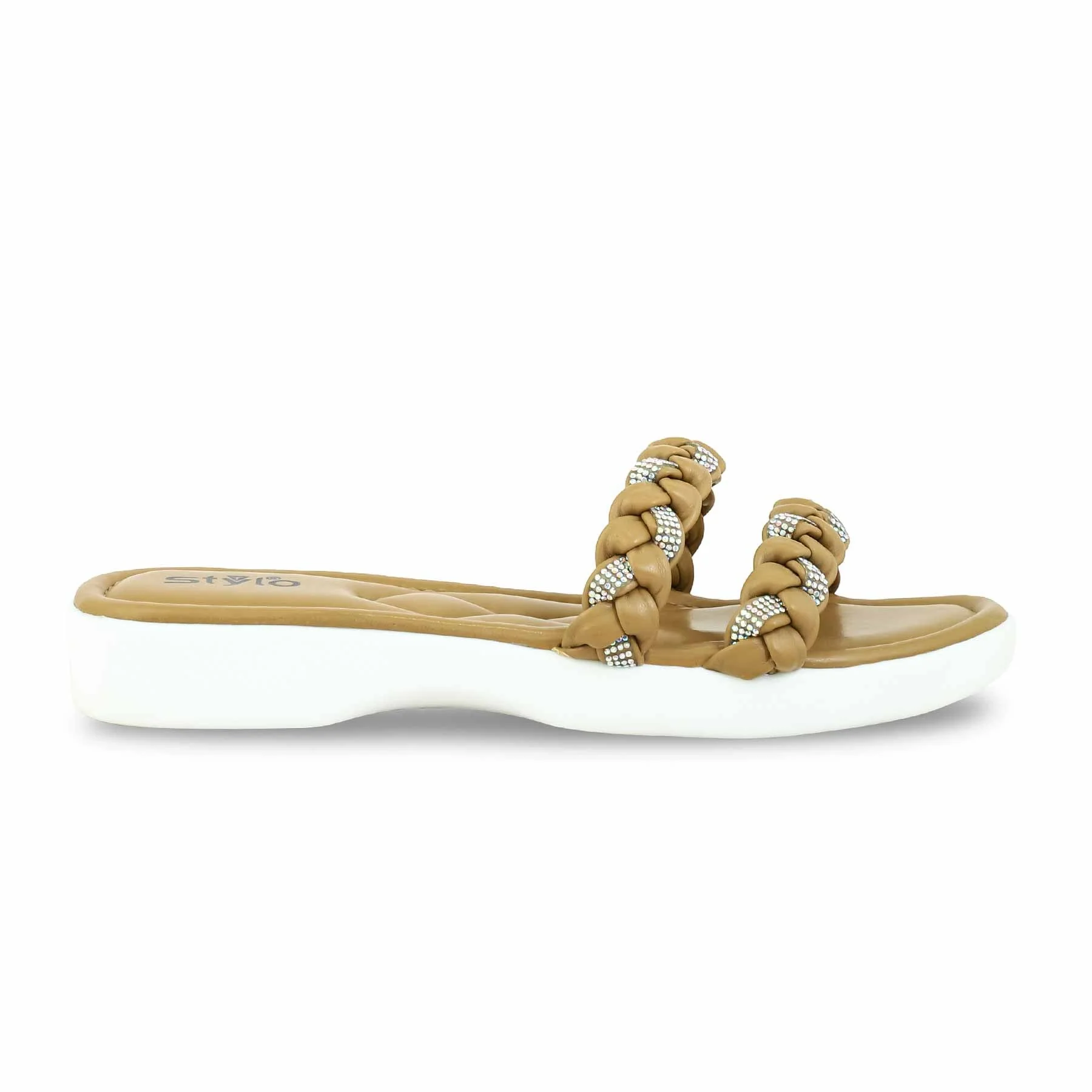 Brown Formal Slipper PU0484 - Image 2