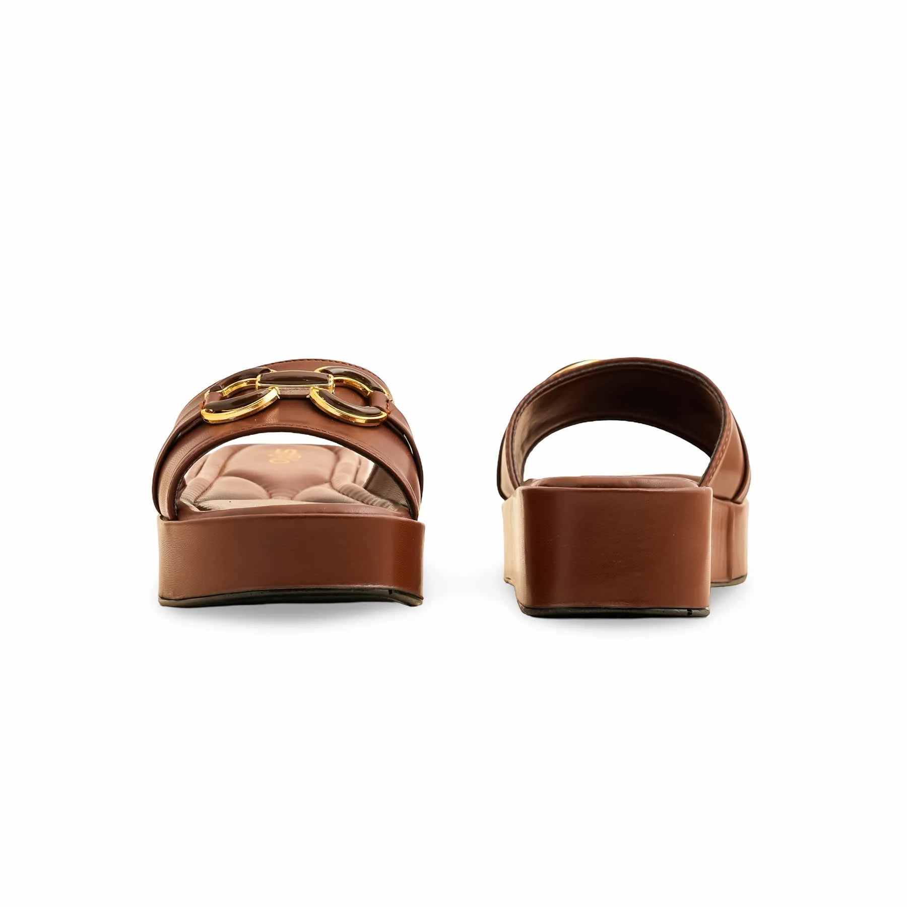 Brown Formal Slipper PU0536 - Image 4