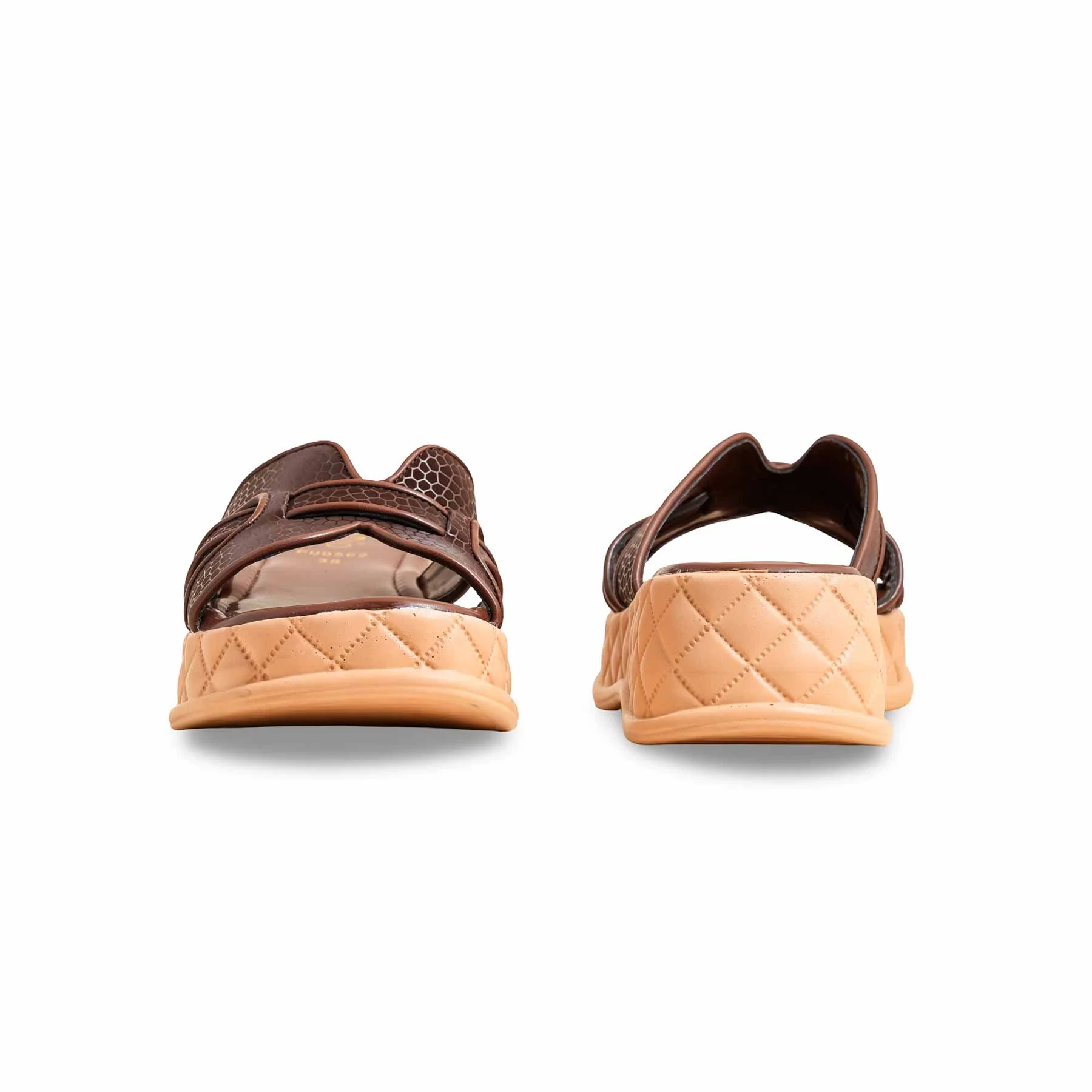 Brown Formal Slipper PU0562 - Image 4