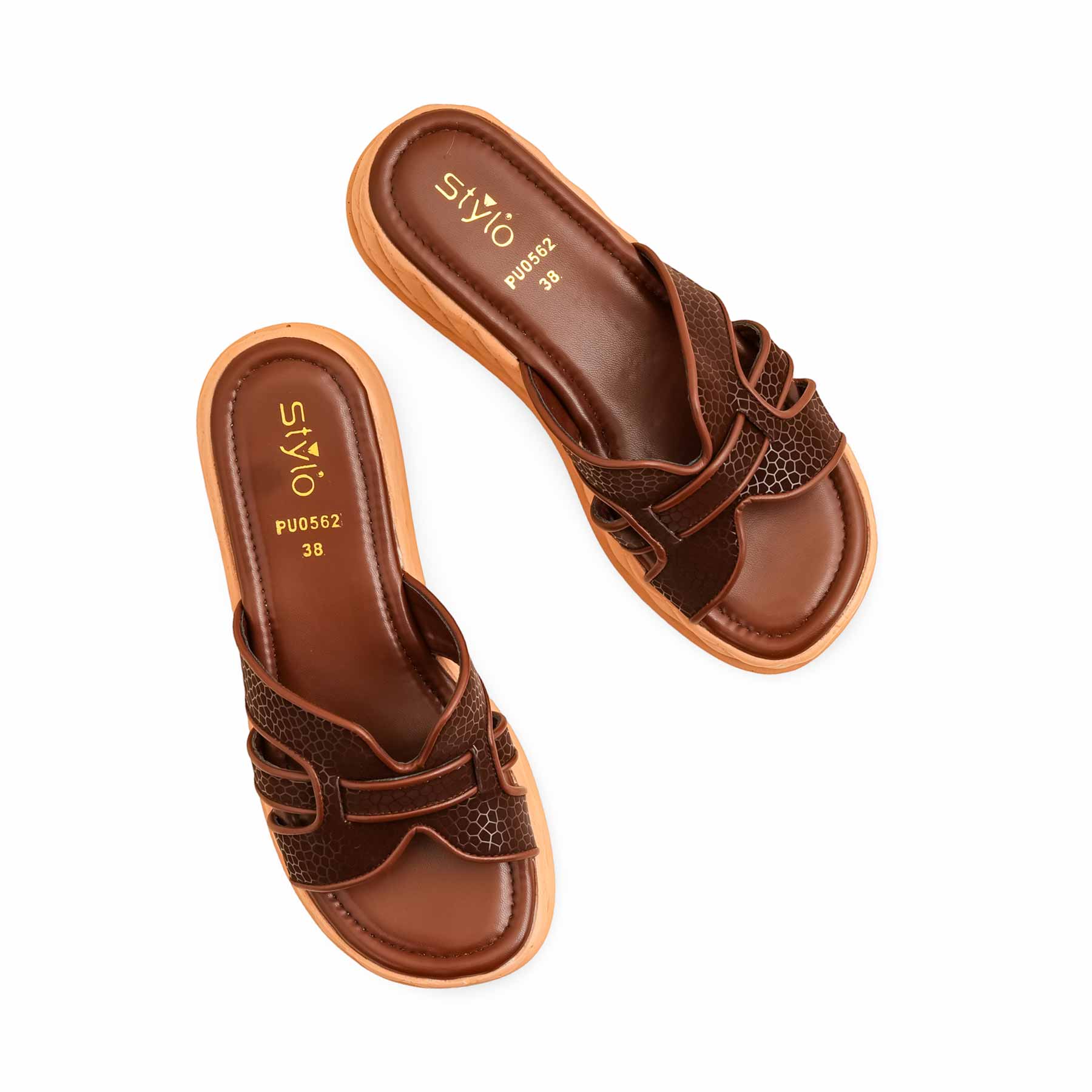 Brown Formal Slipper PU0562 - Image 5