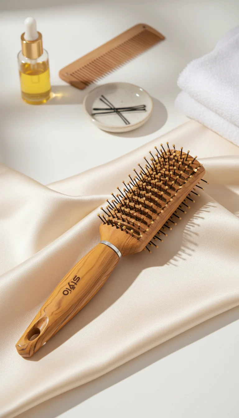 Brown Hair Brush BR8167