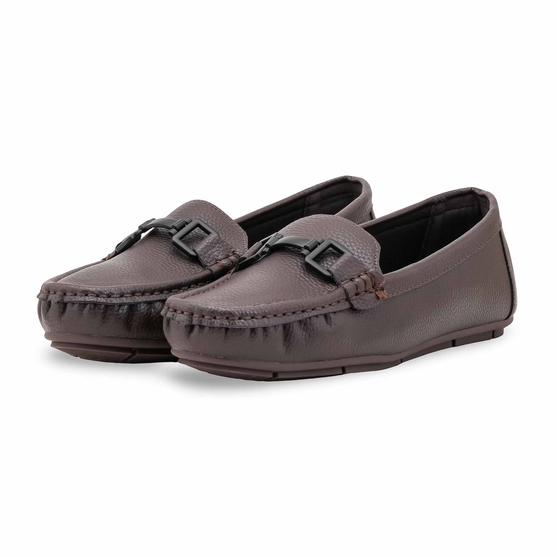 Brown Moccasin For Women WN4554 - Image 3
