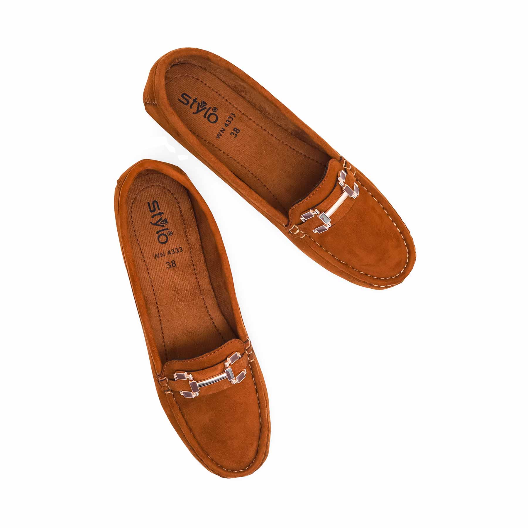 Brown Moccasin WN4333 - Image 4