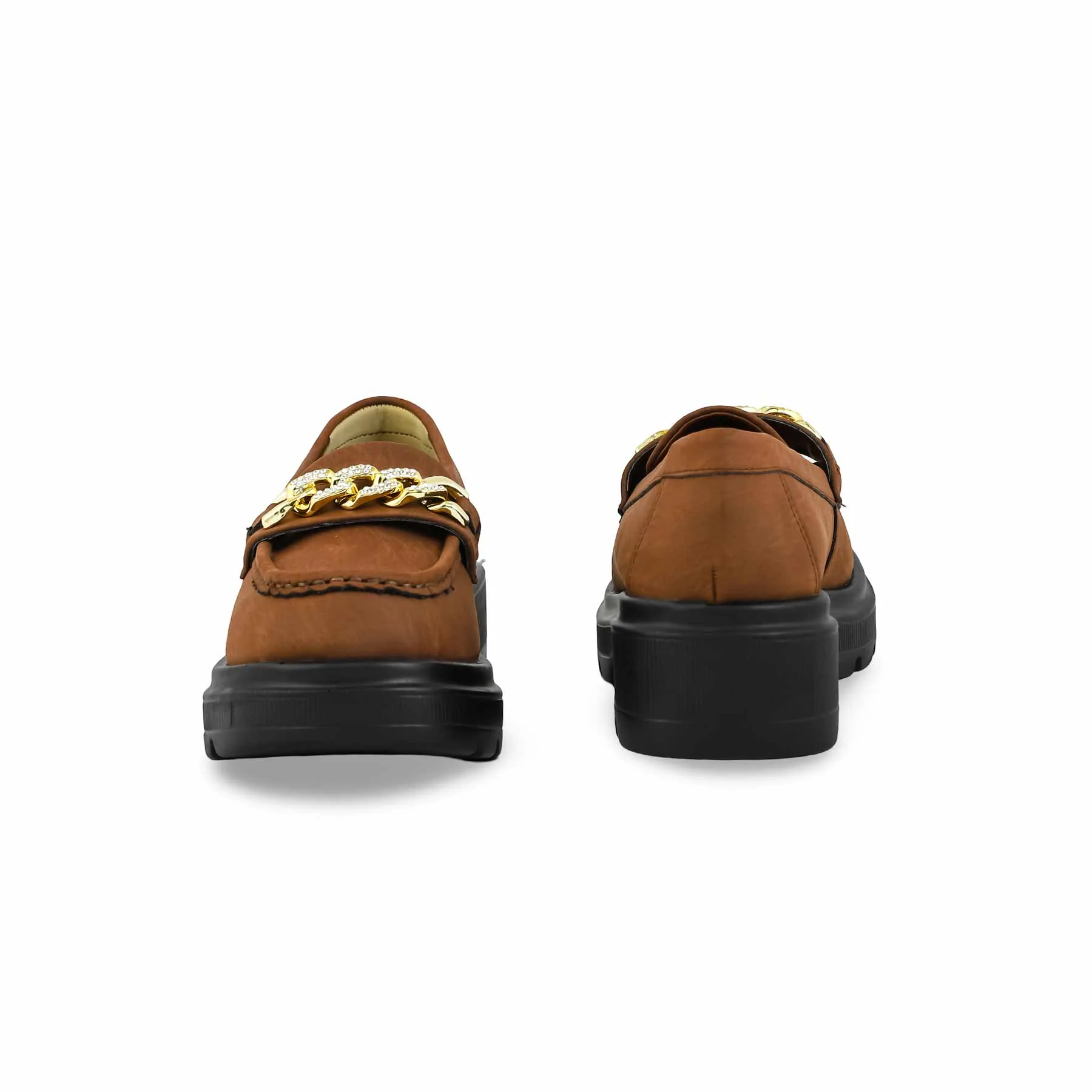 Brown Stylish Moccasin WN4362 - Image 3