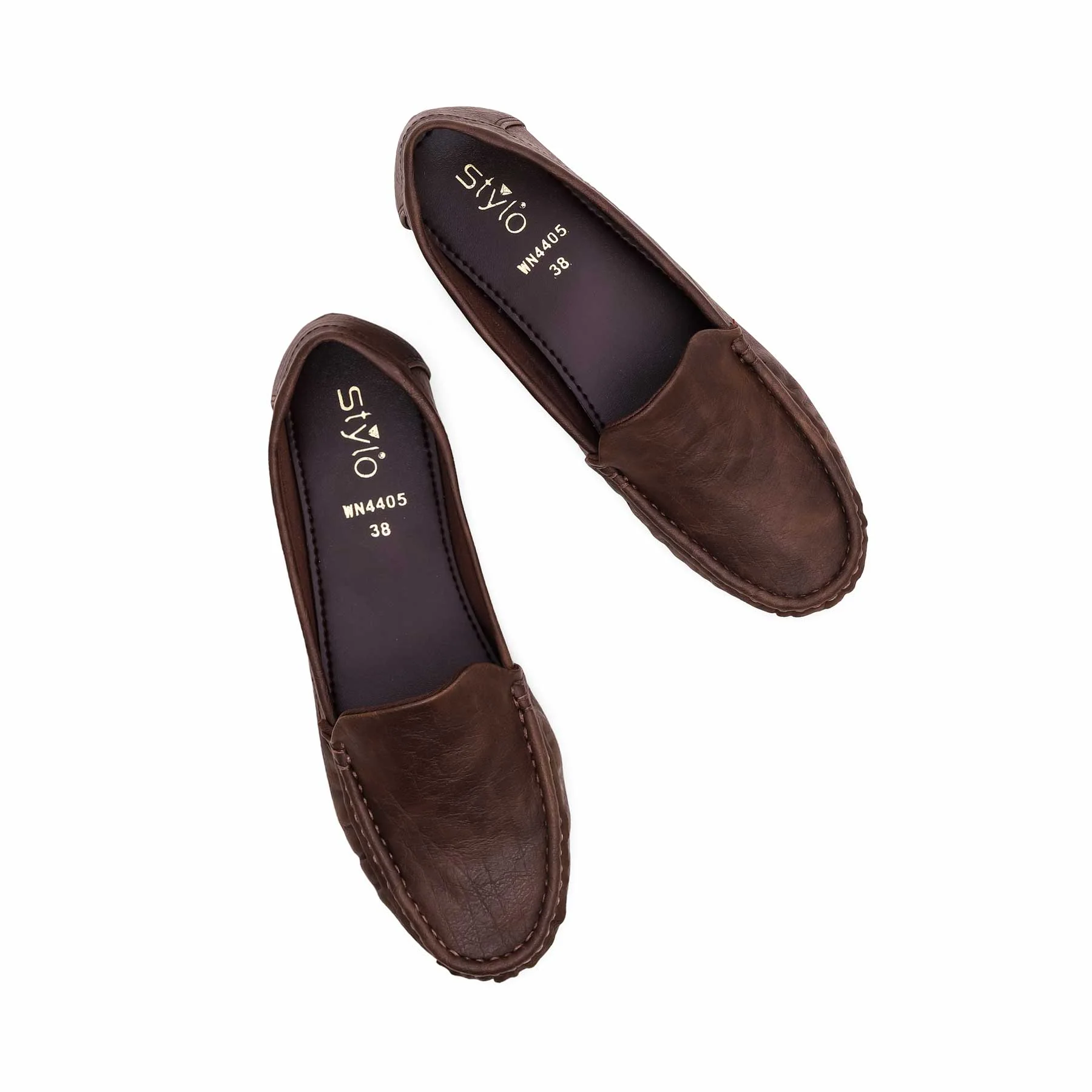 Brown Moccasin WN4405 - Image 4