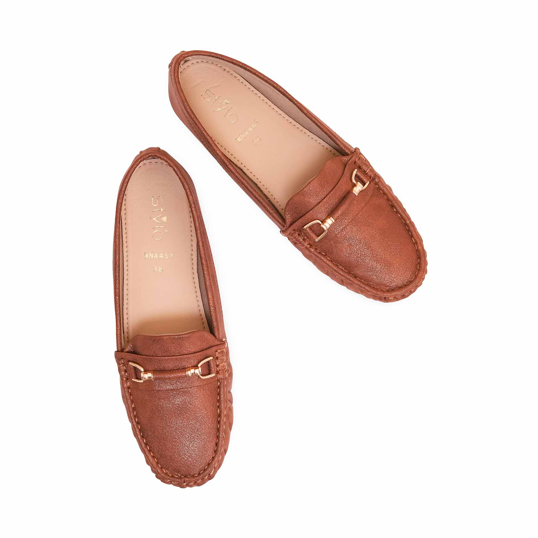 Brown Moccasin WN4451 - Image 4
