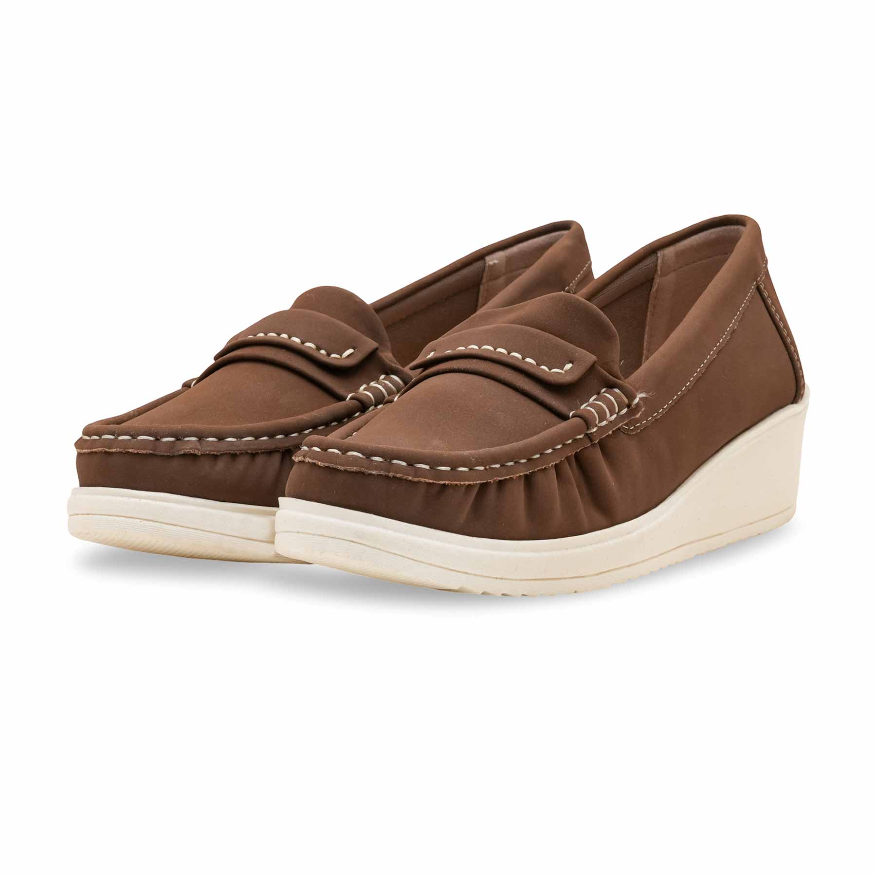Brown Moccasin WNS003 - Image 3