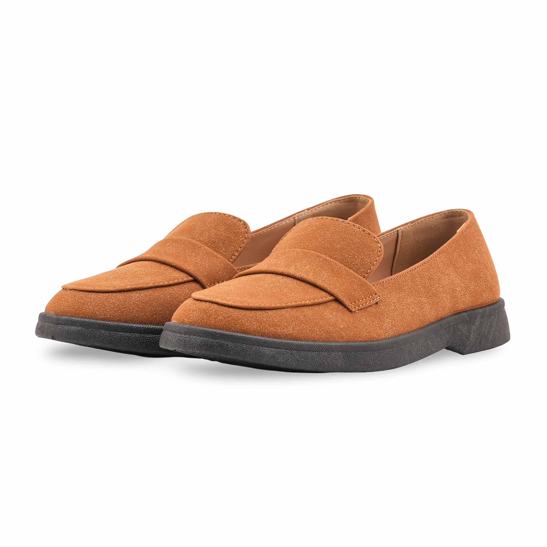 Brown Pumps For Ladies WN1317 - Image 3