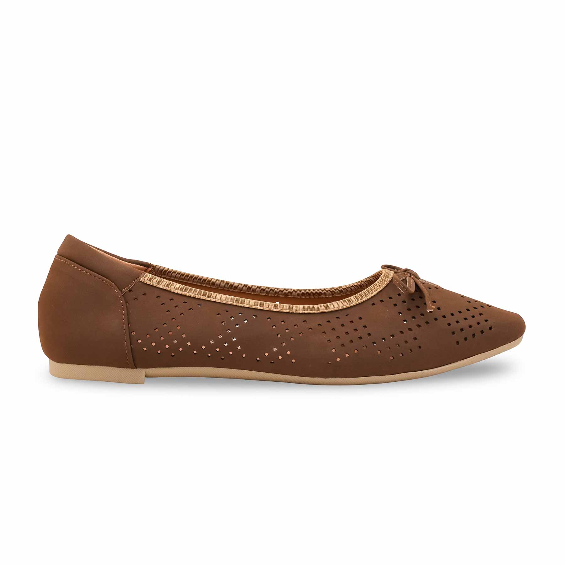 Brown Pumps For Women LWN419 - Image 3