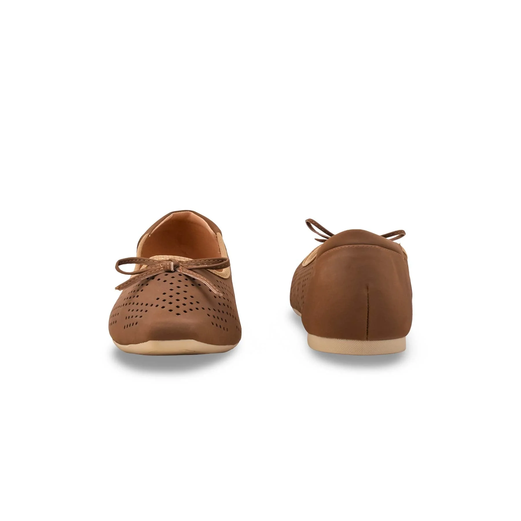 Brown Pumps For Women LWN419 - Image 5