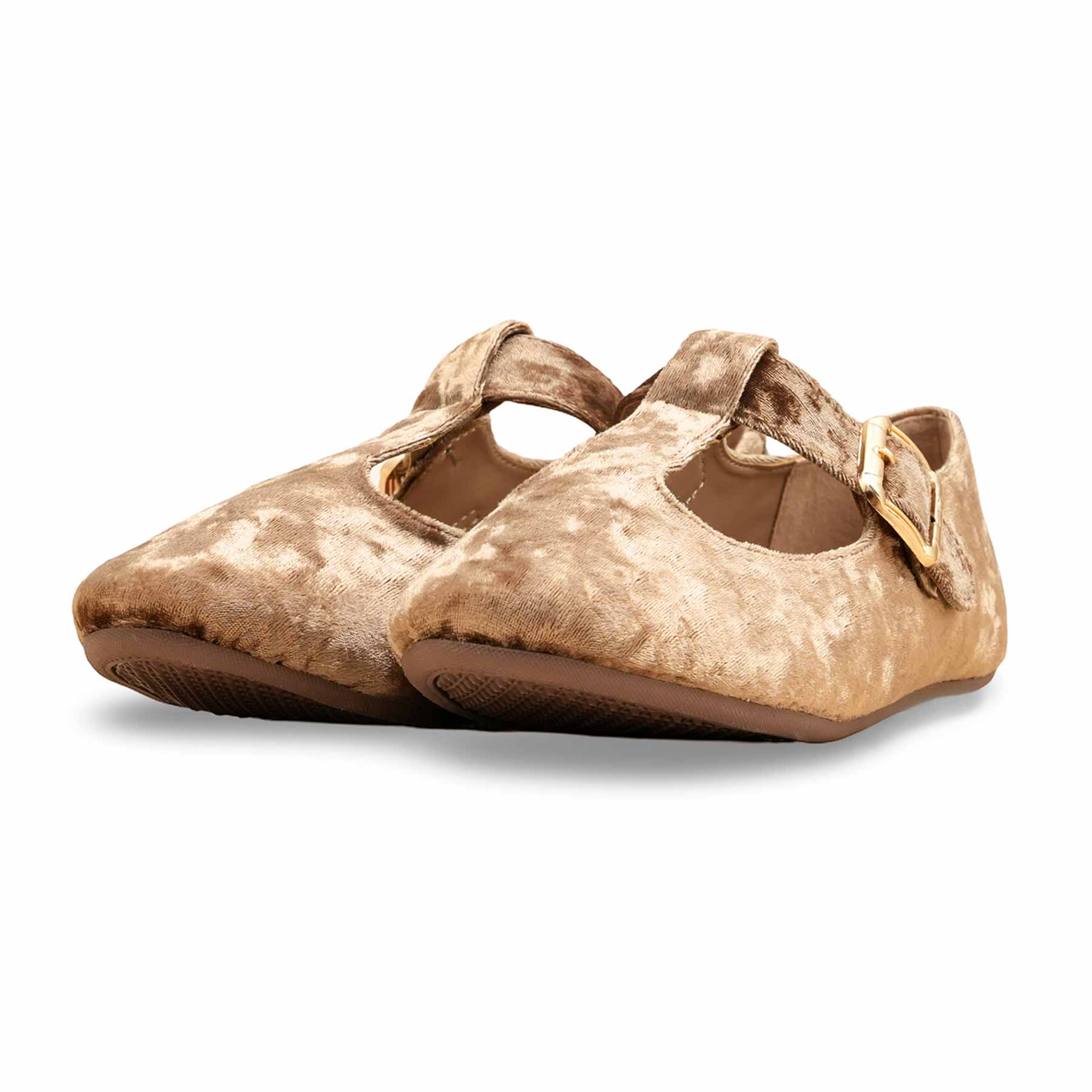 Brown Pumps For Women WN1311 - Image 3