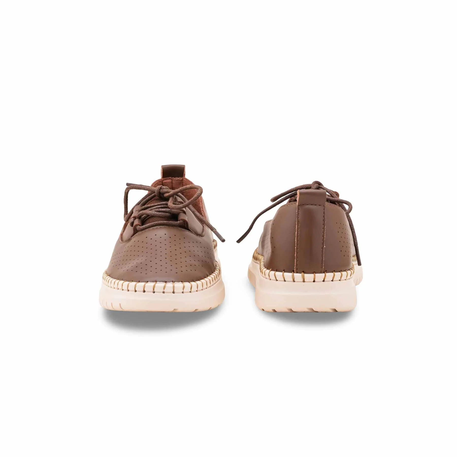 Brown Pumps For Women WN1336 - Image 4