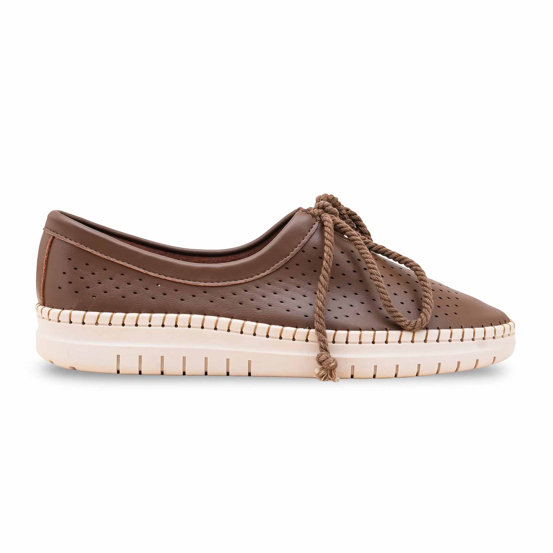 Brown Pumps For Women WN1337 - Image 2