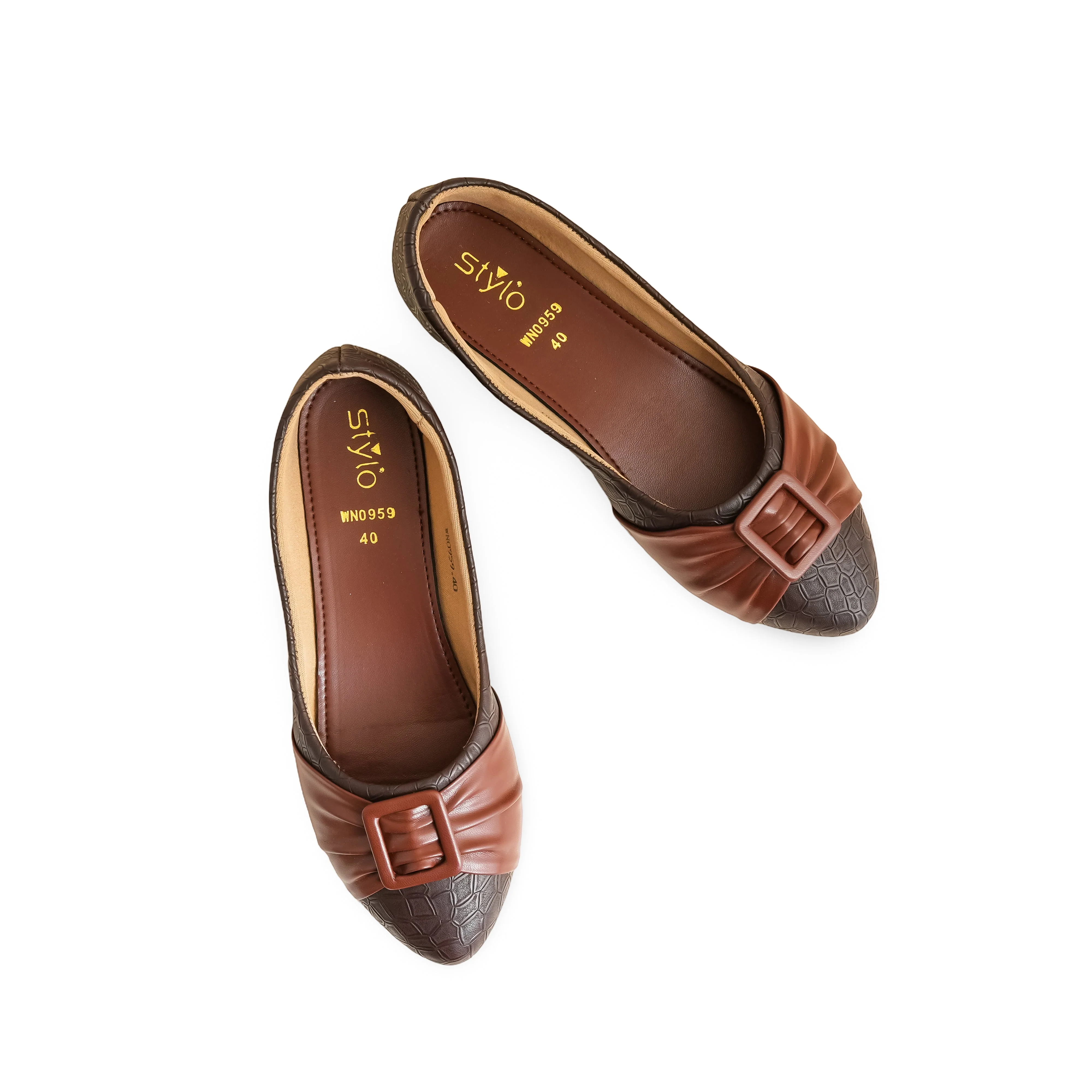Brown Pumps WN0965 - Image 4