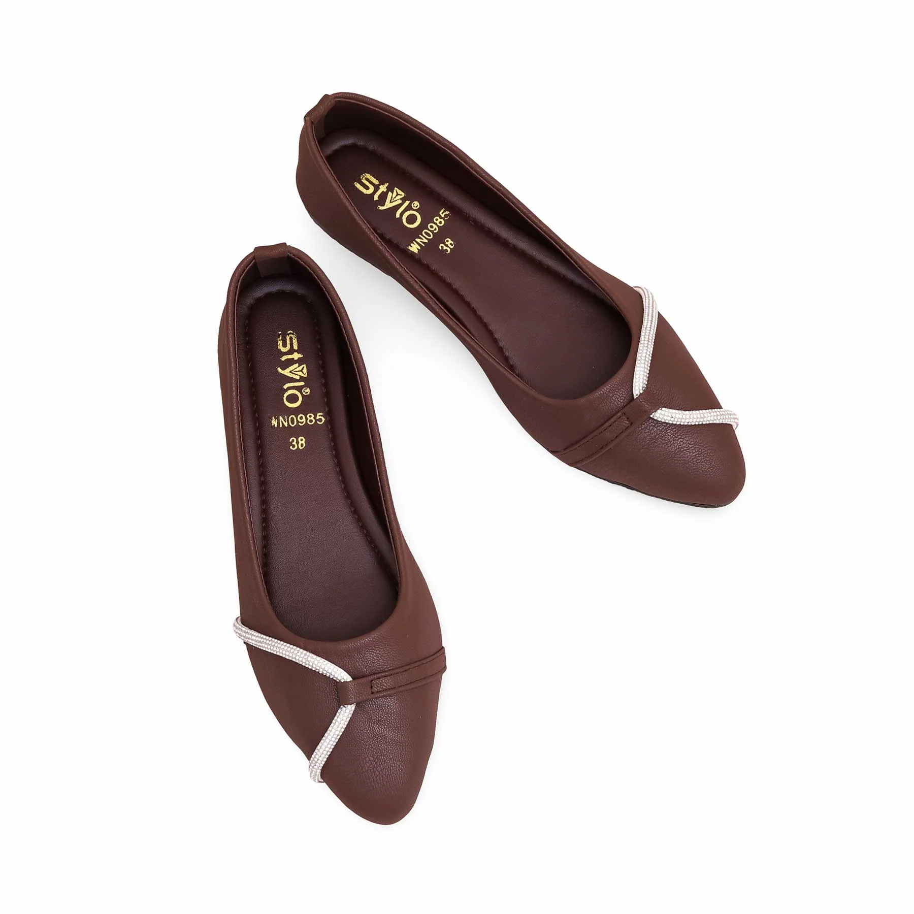 Brown Pumps WN0985 - Image 4