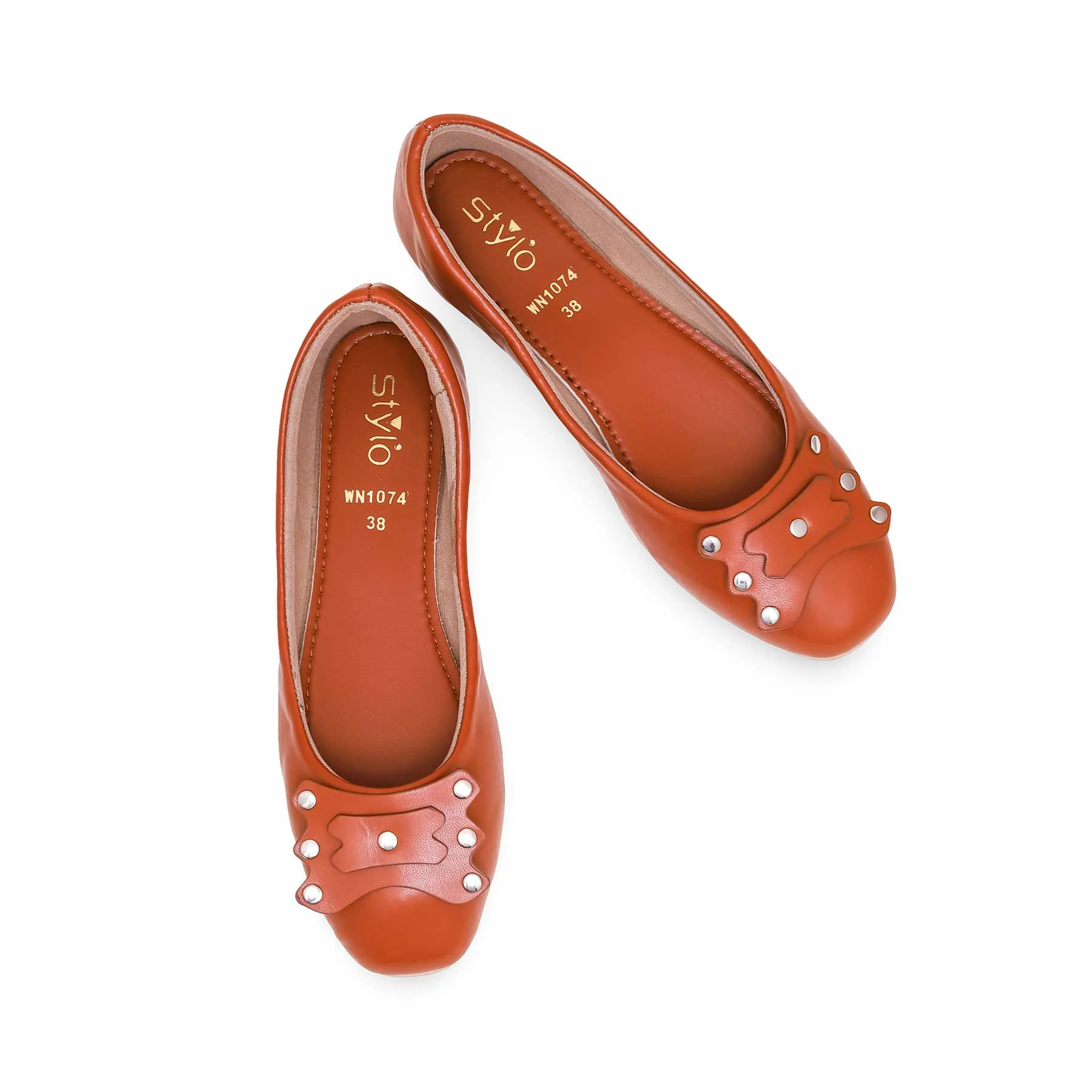 Brown Pumps WN1074 - Image 4