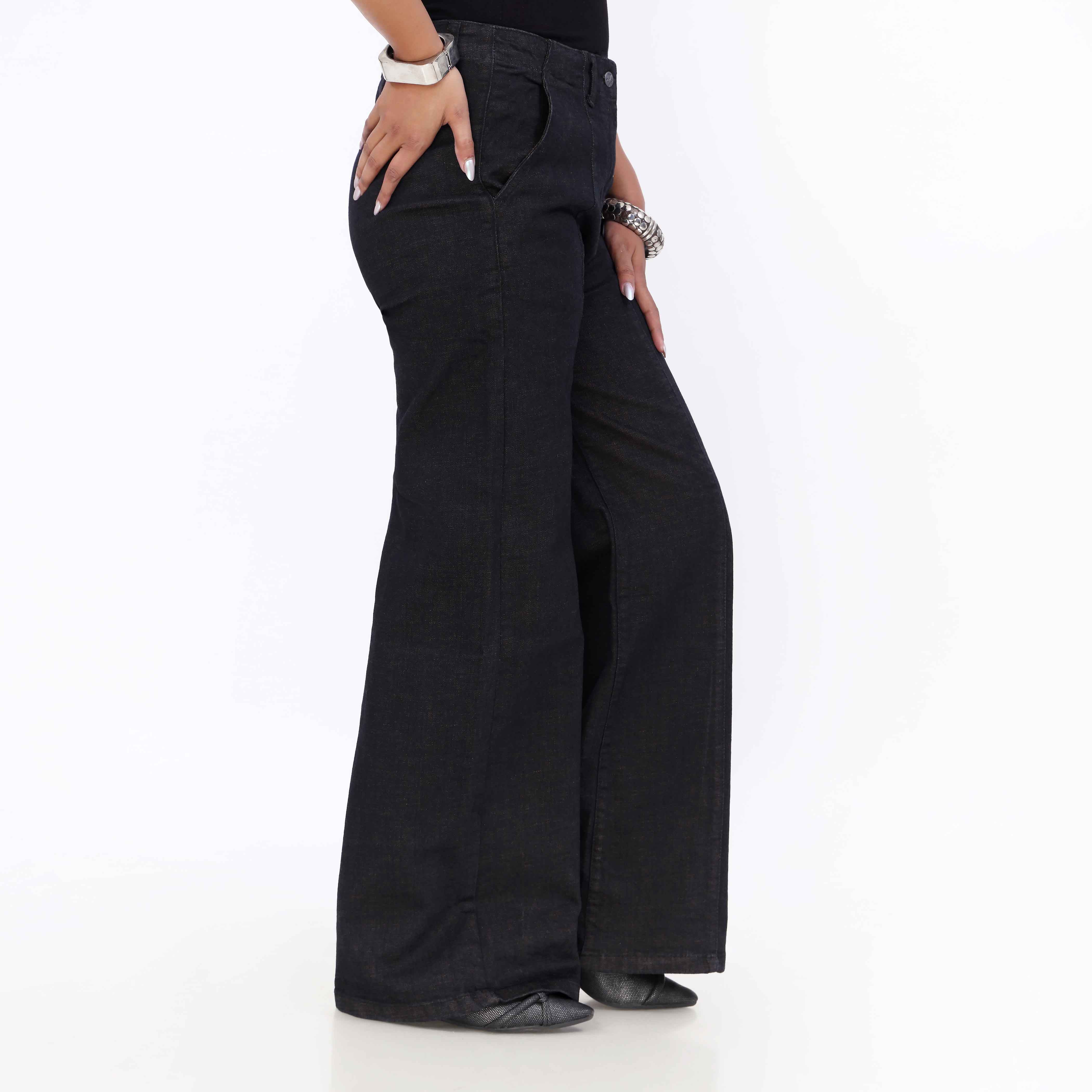 Brown Relax Fit Denim Pant PP5046 - Image 3
