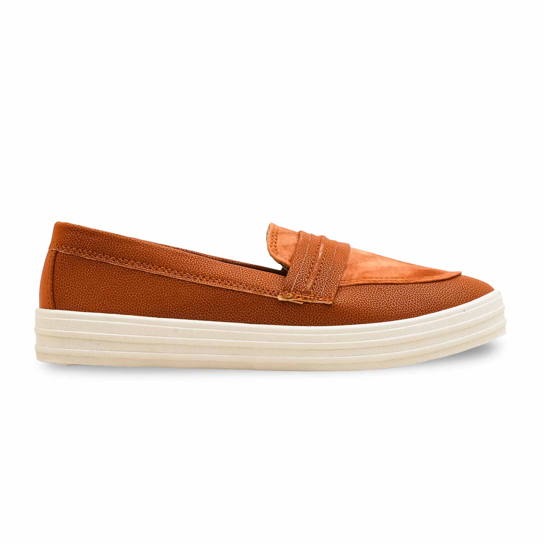 Brown Sneaker For Women WN6172 - Image 2