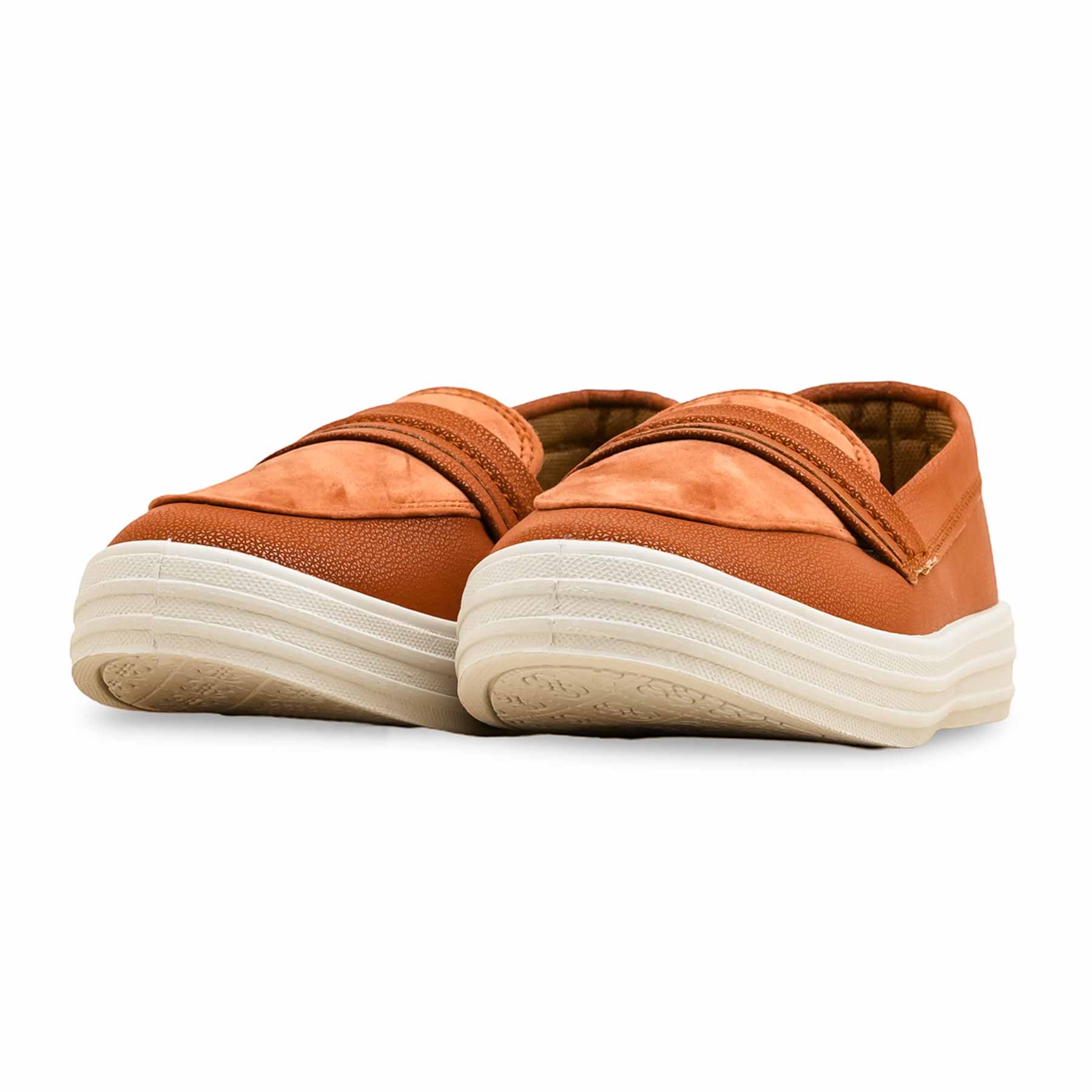 Brown Sneaker For Women WN6172 - Image 3