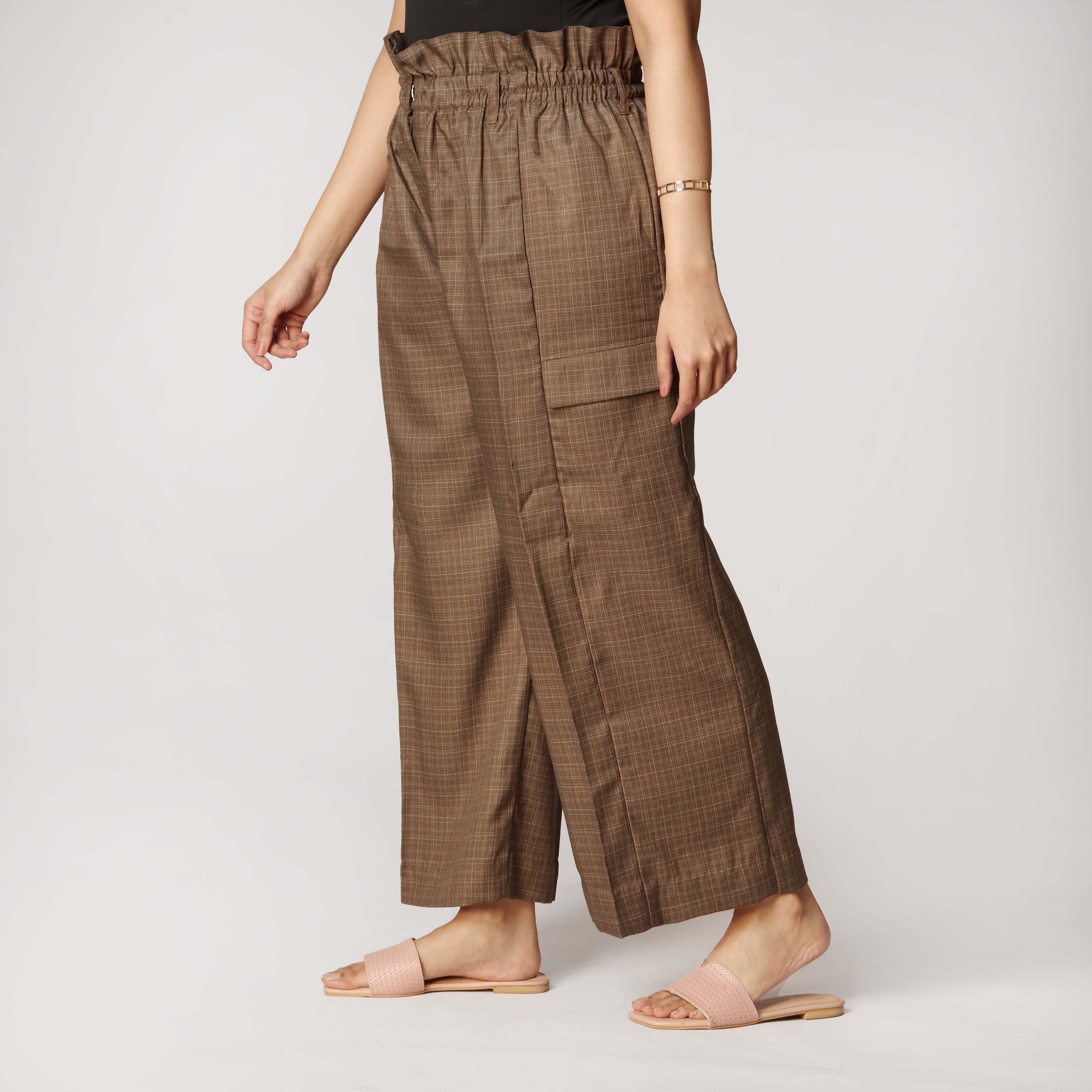 Brown Western Pants PW2548 - Image 3