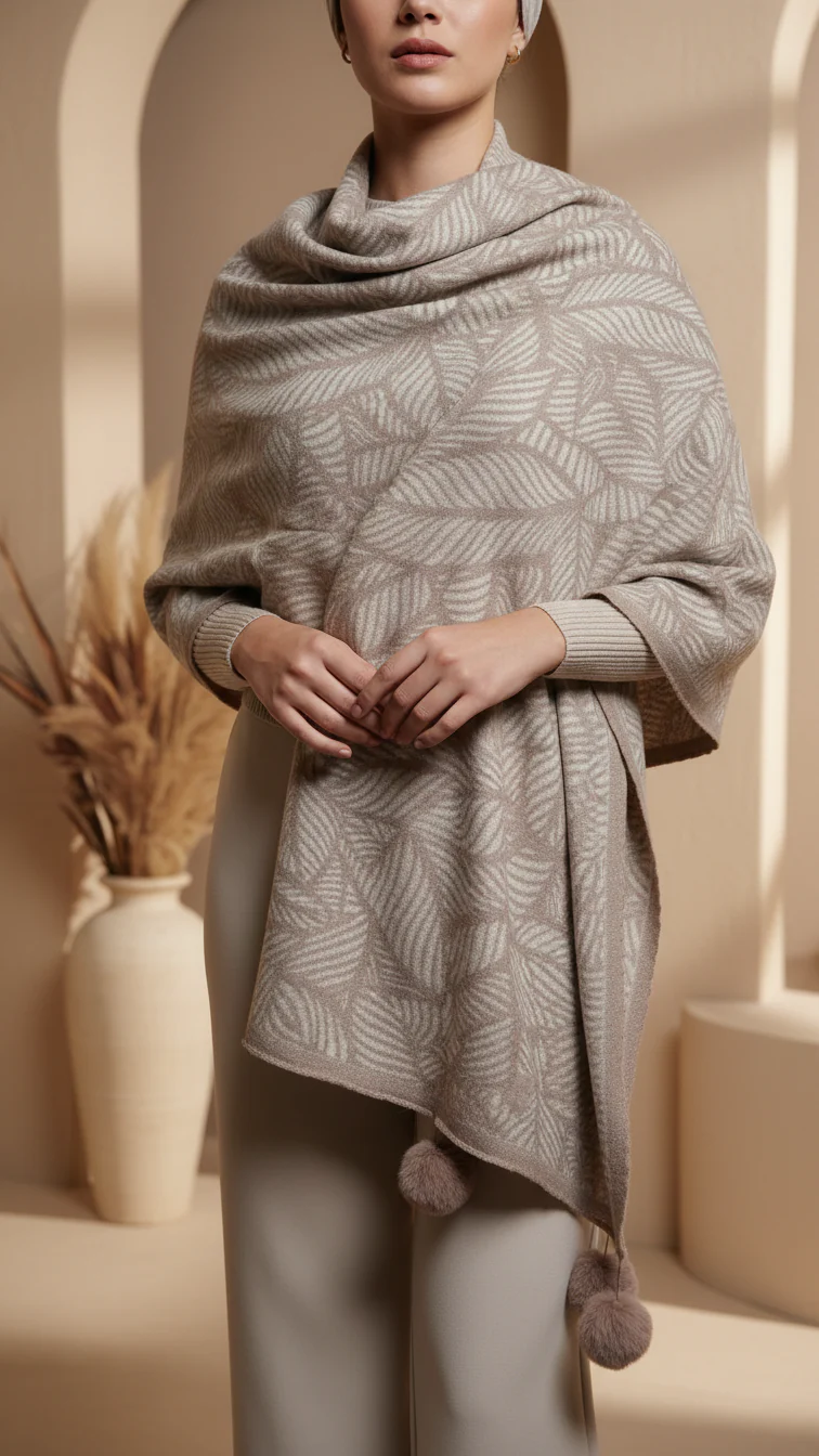 Brown Winter Stole PW5745