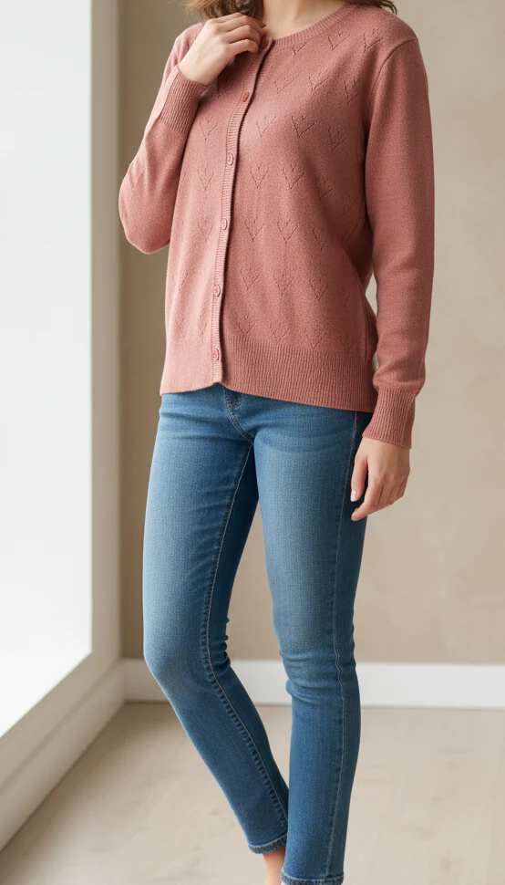 Brown Winter Sweater PW5513 - Image 2