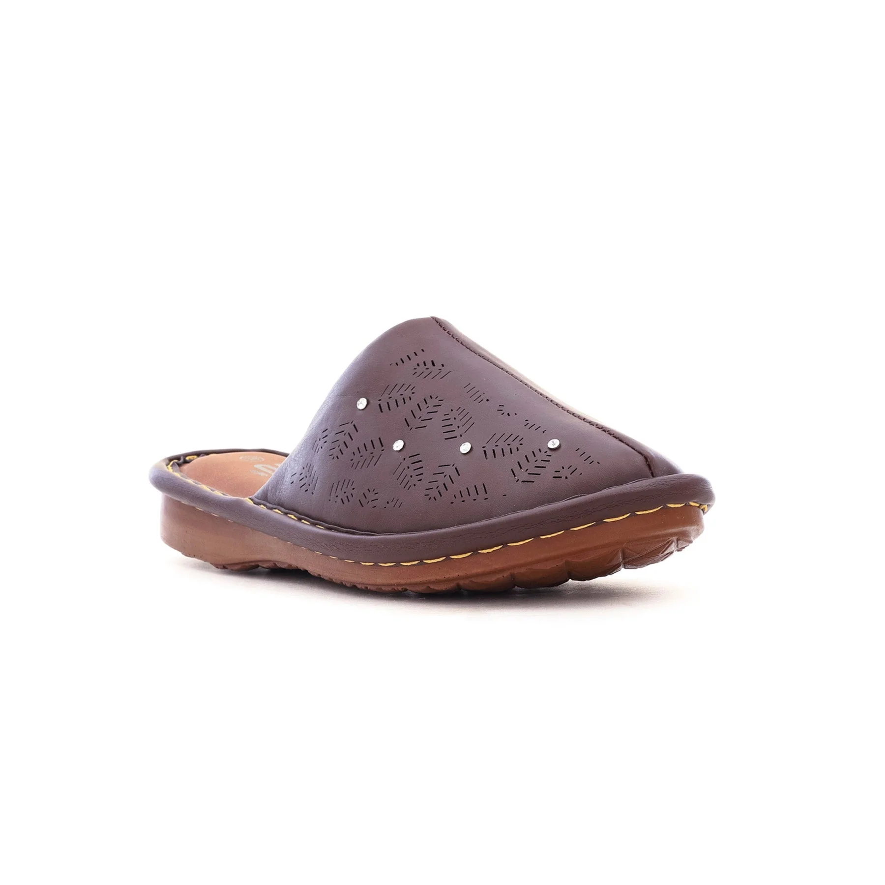 Brown Winter Warm Slipper WN3030