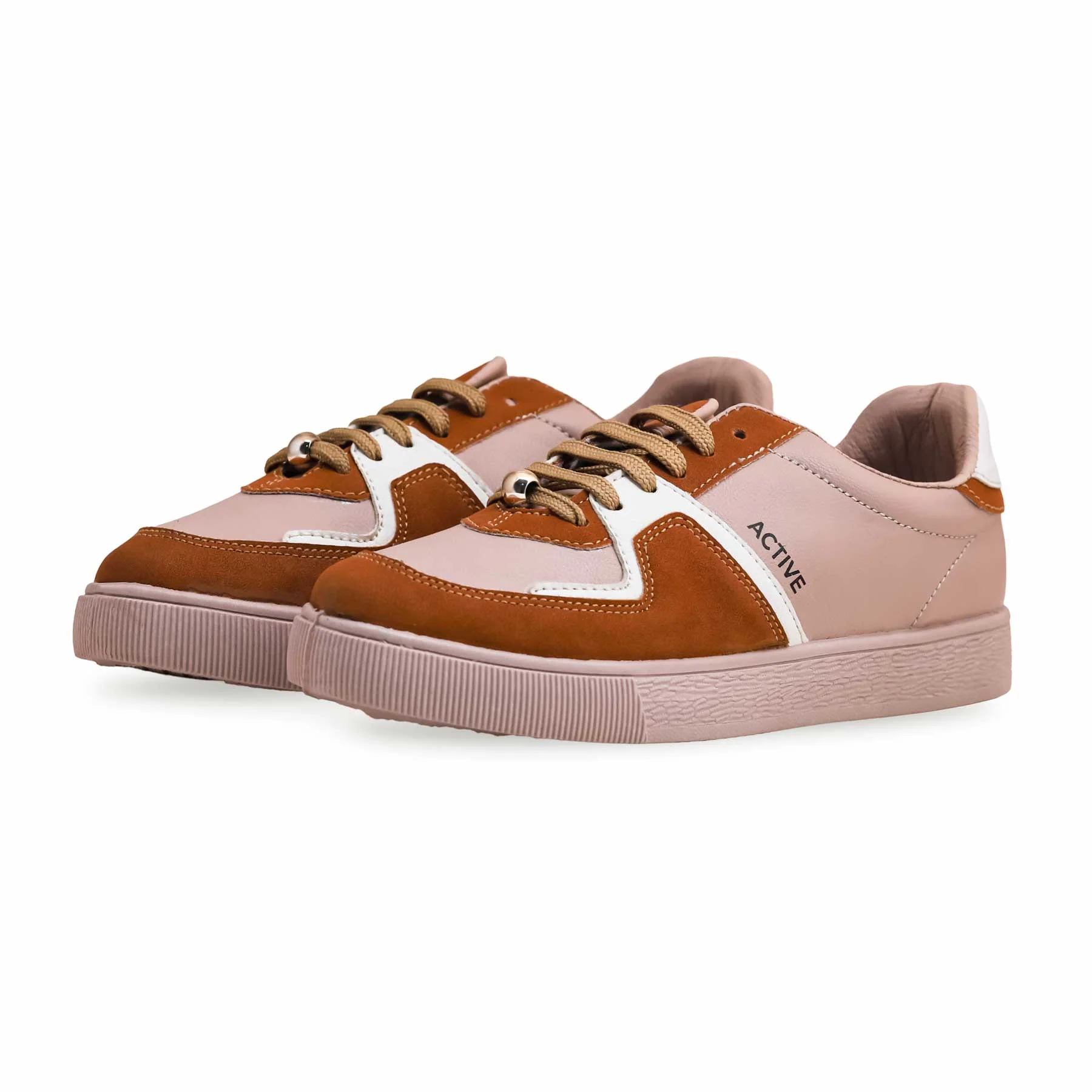Brown Women Casual Sneaker AT7331 - Image 3