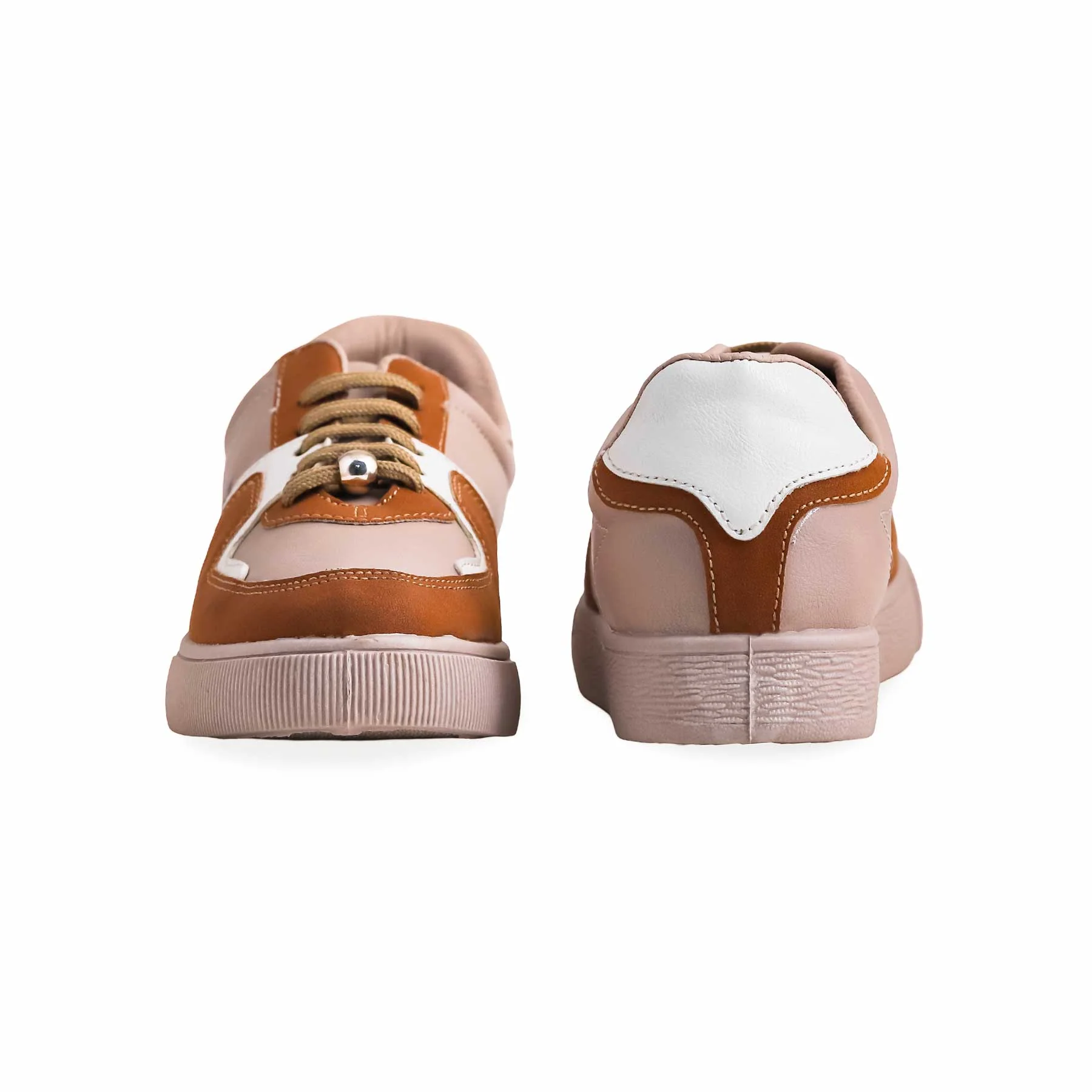 Brown Women Casual Sneaker AT7331 - Image 4