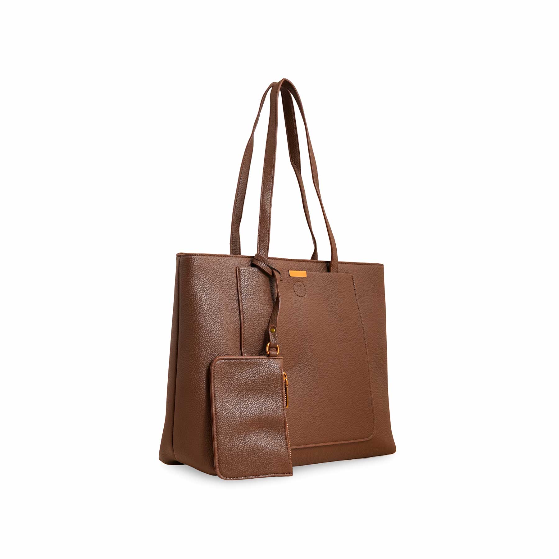Brown Women Formal Shoulder Bag P36222 - Image 3