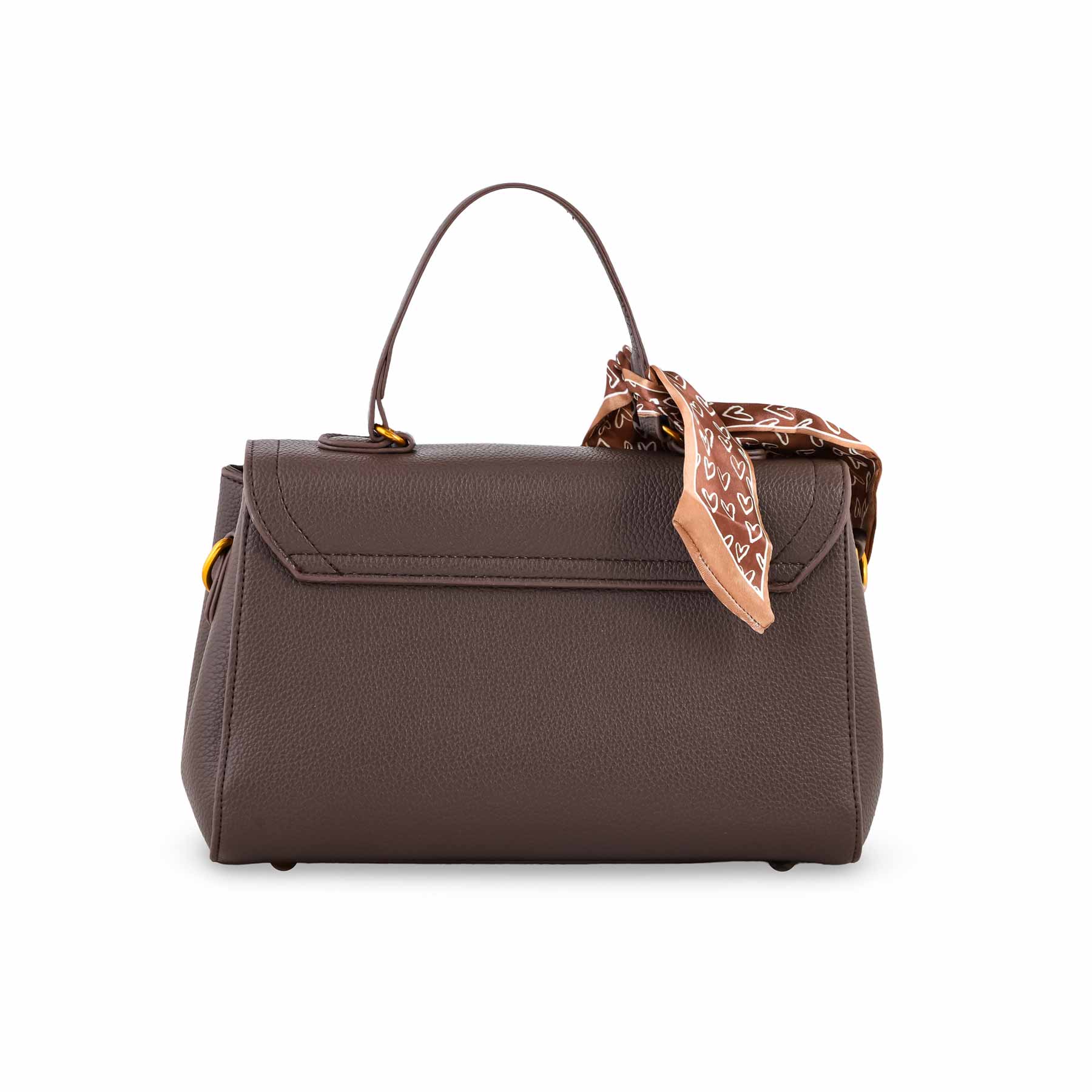 Brown Women Formal Shoulder Bag P36300 - Image 4