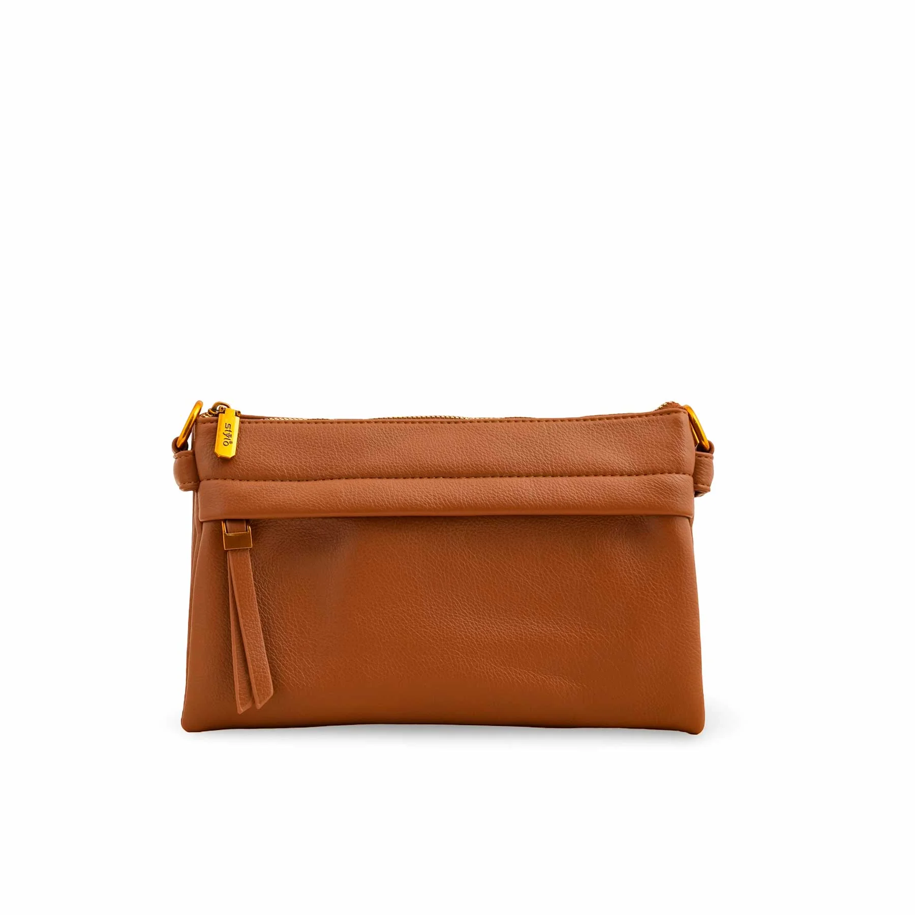 Brown Women Formal Shoulder Bag P36363 - Image 2