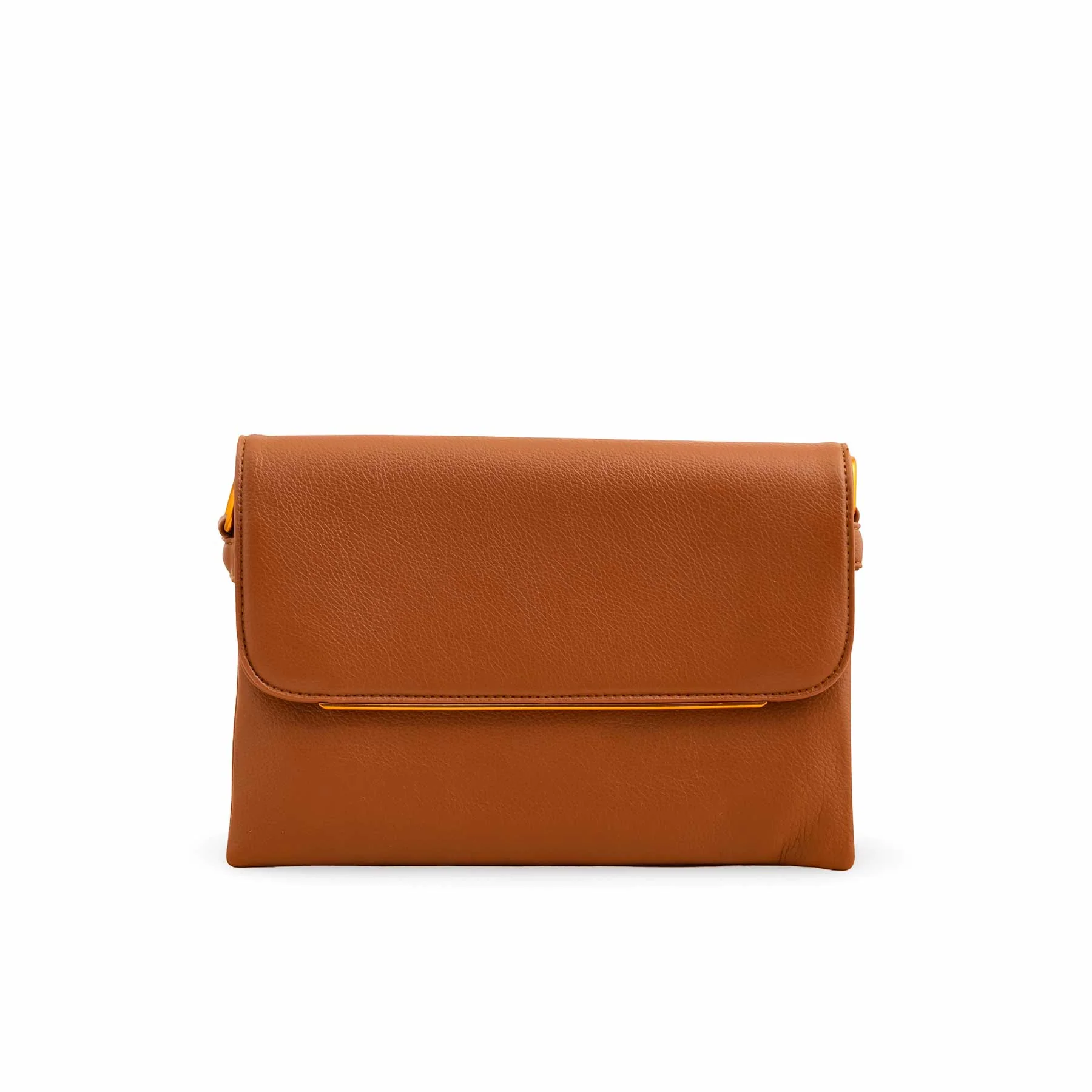 Brown Women Formal Shoulder Bag P36366