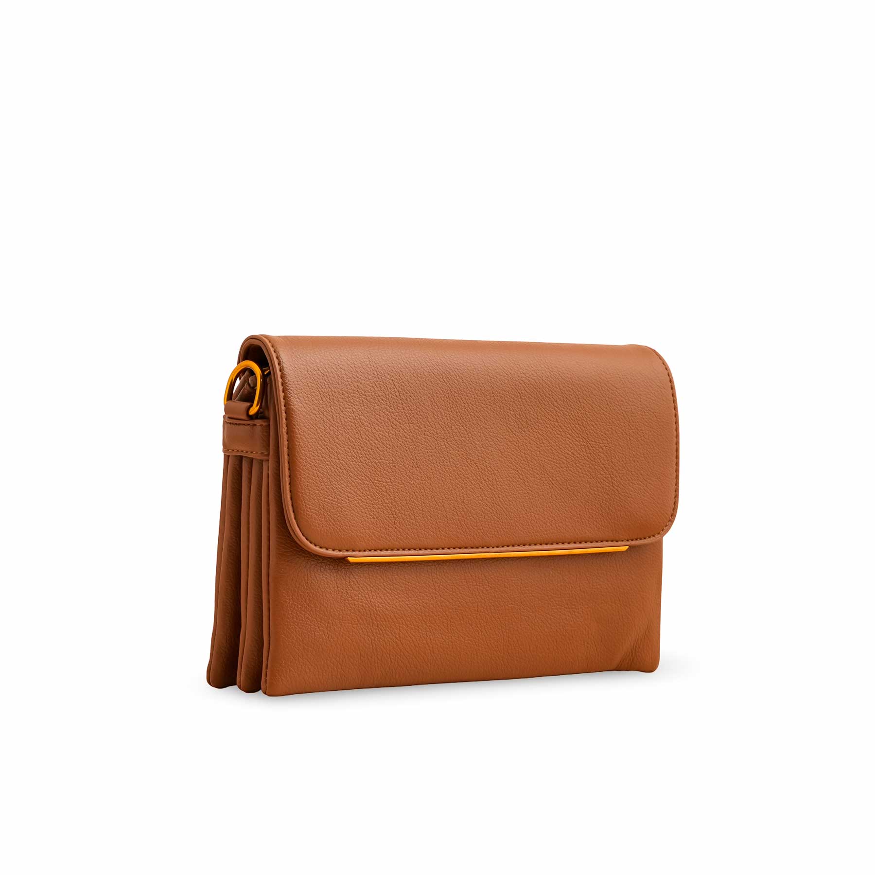 Brown Women Formal Shoulder Bag P36366 - Image 2