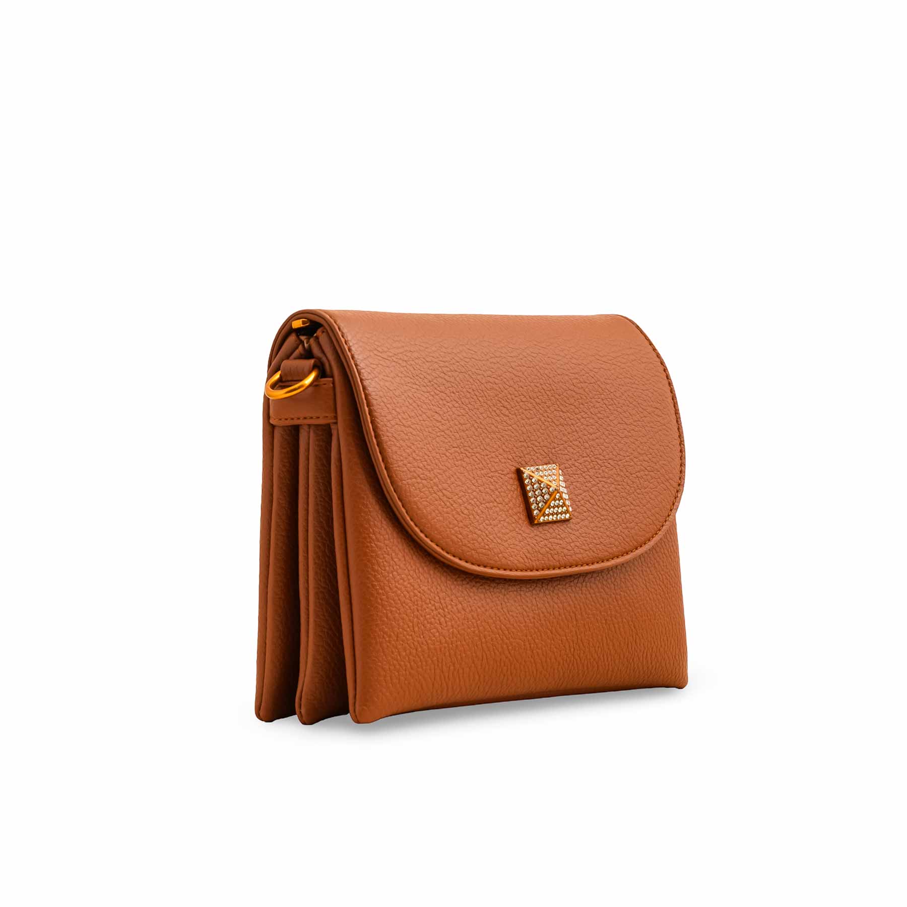 Brown Women Formal Shoulder Bag P36377 - Image 2