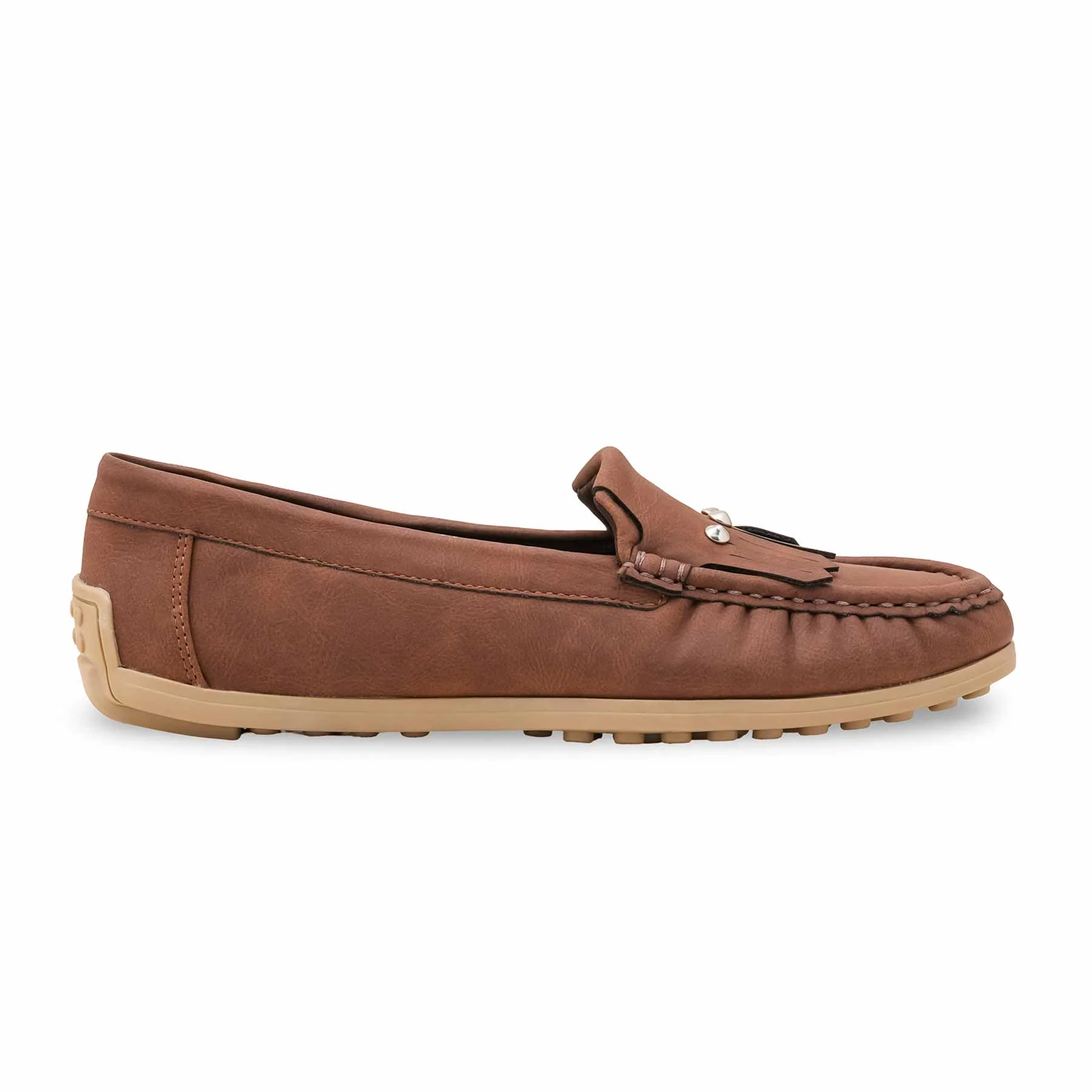 Brown Women Moccasin WN4465 - Image 2