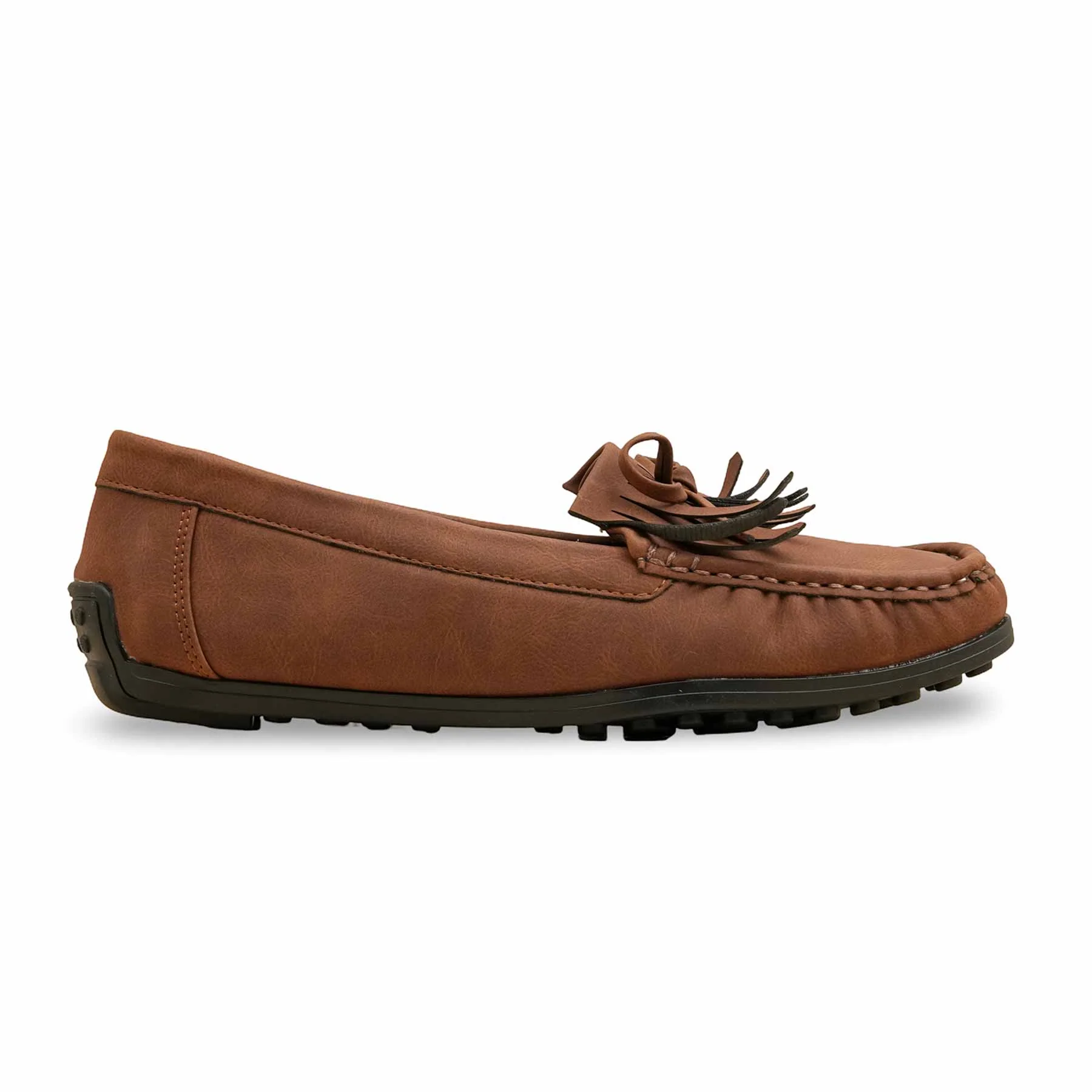 Brown Women Moccasin WN4493 - Image 2