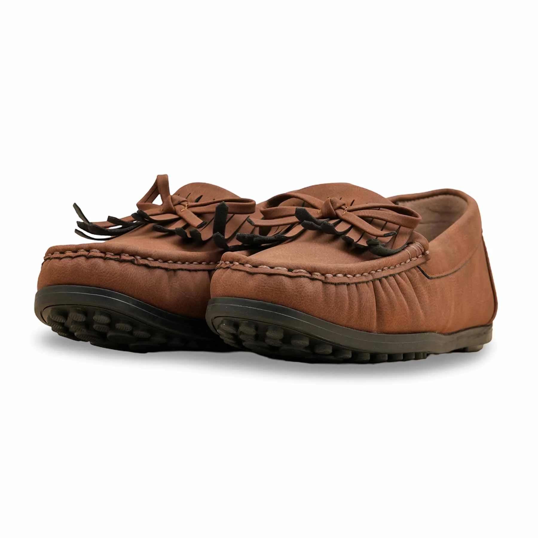 Brown Women Moccasin WN4493 - Image 3