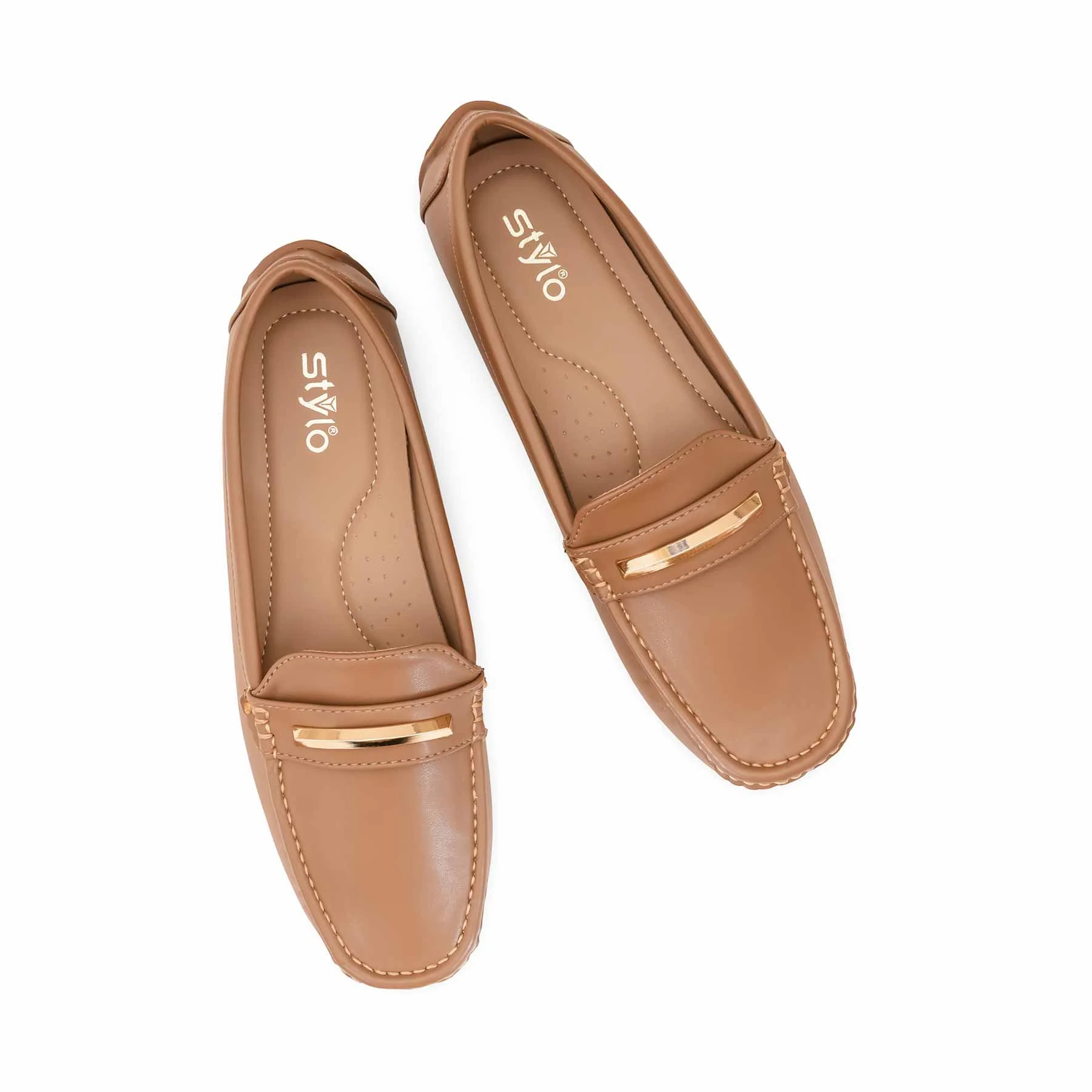 Brown Women Moccasin WN4511 - Image 5