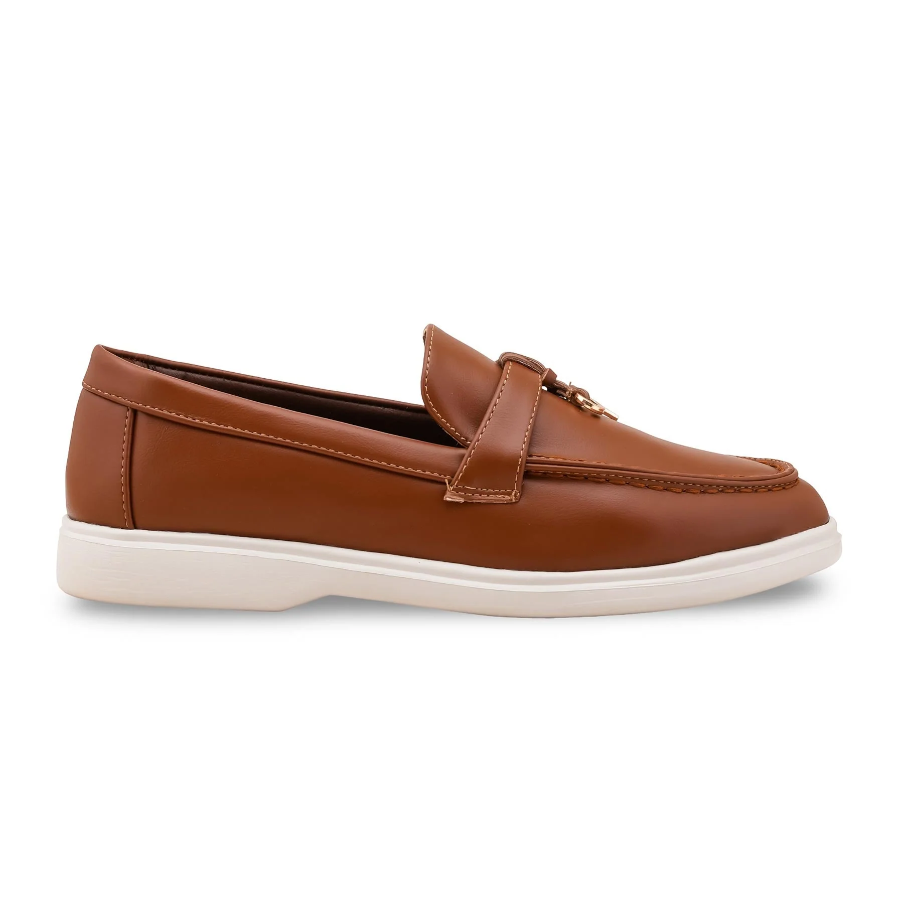 Brown Women Moccasin WN4524 - Image 2
