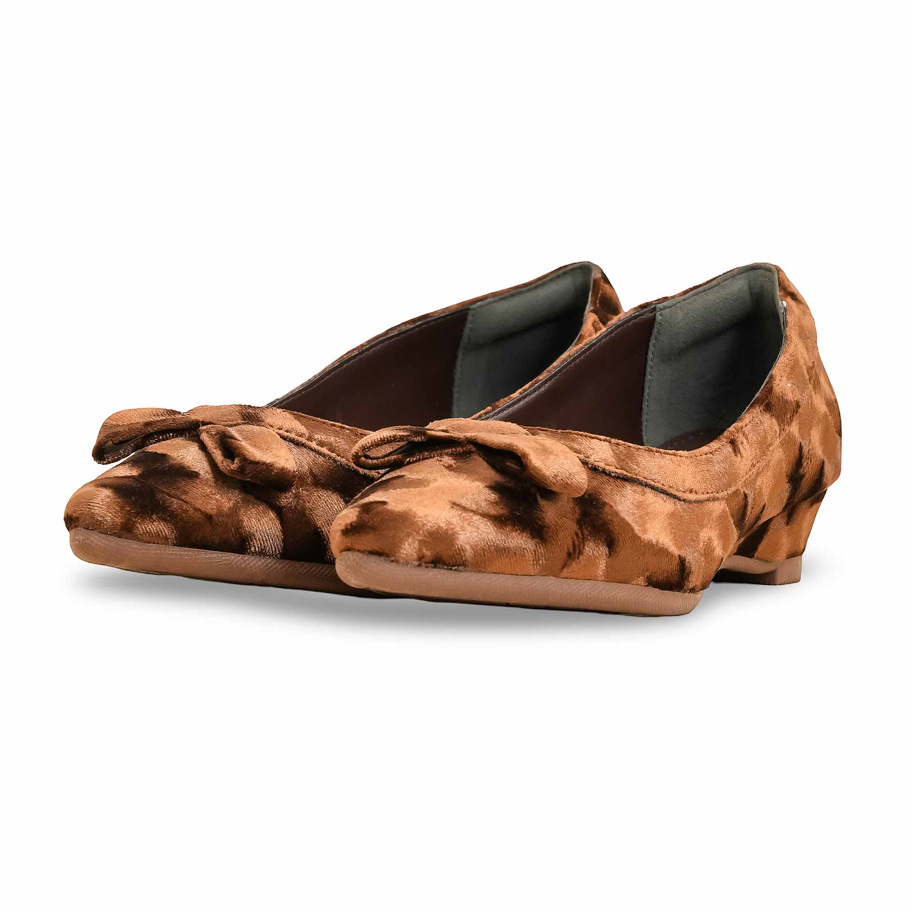 Brown Women Pumps WN1248 - Image 3