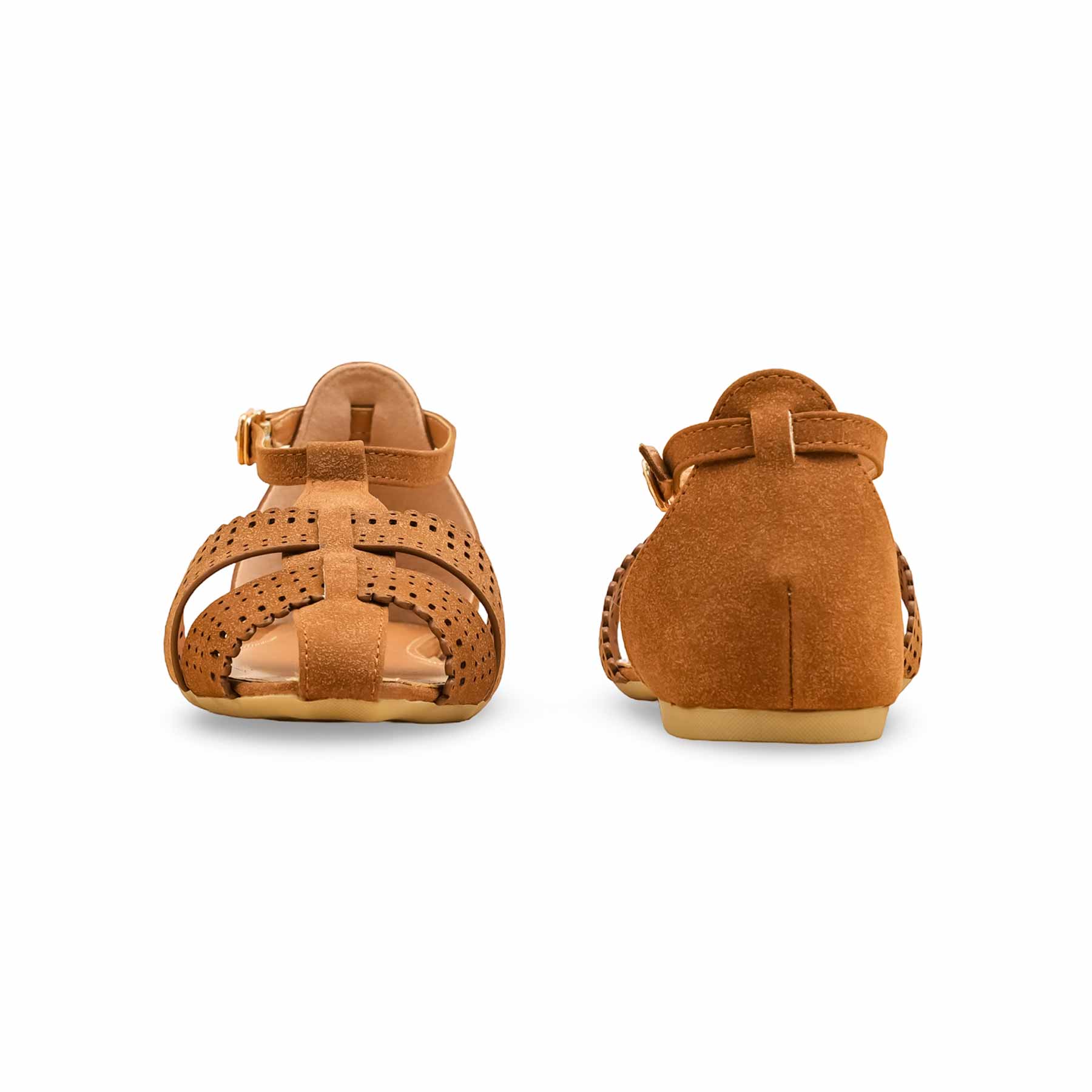 Brown Women Pumps WN1314 - Image 5