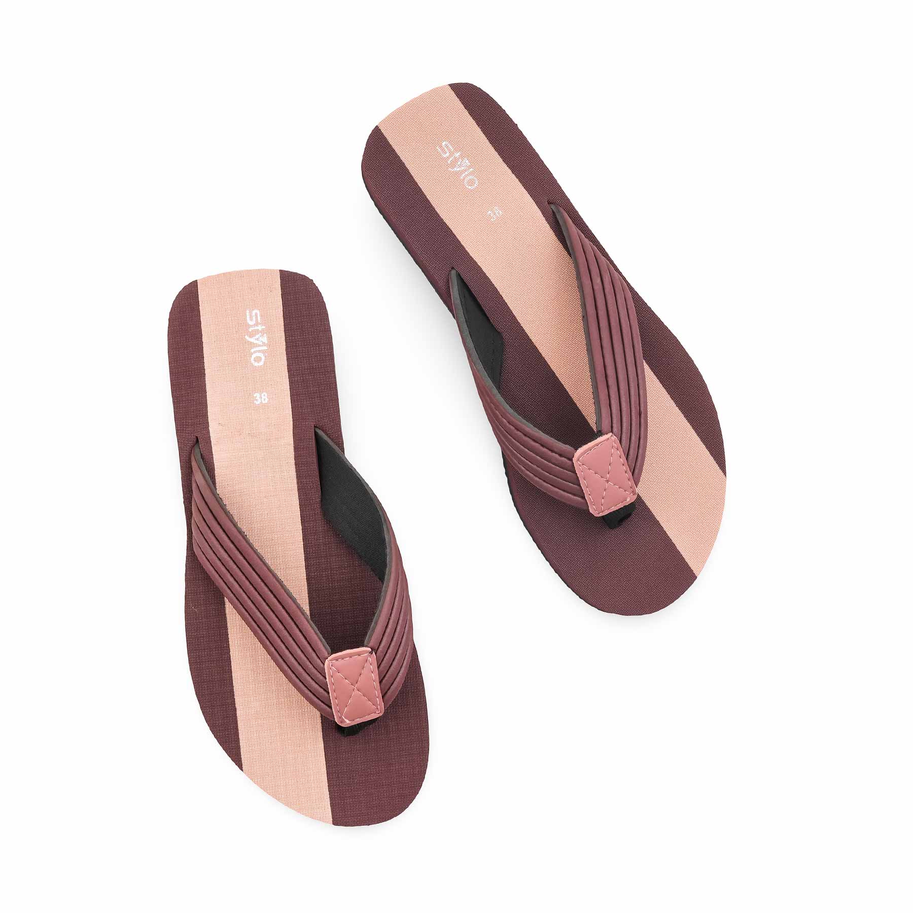 Burgundy Casual Softy For Women CL7213 - Image 5