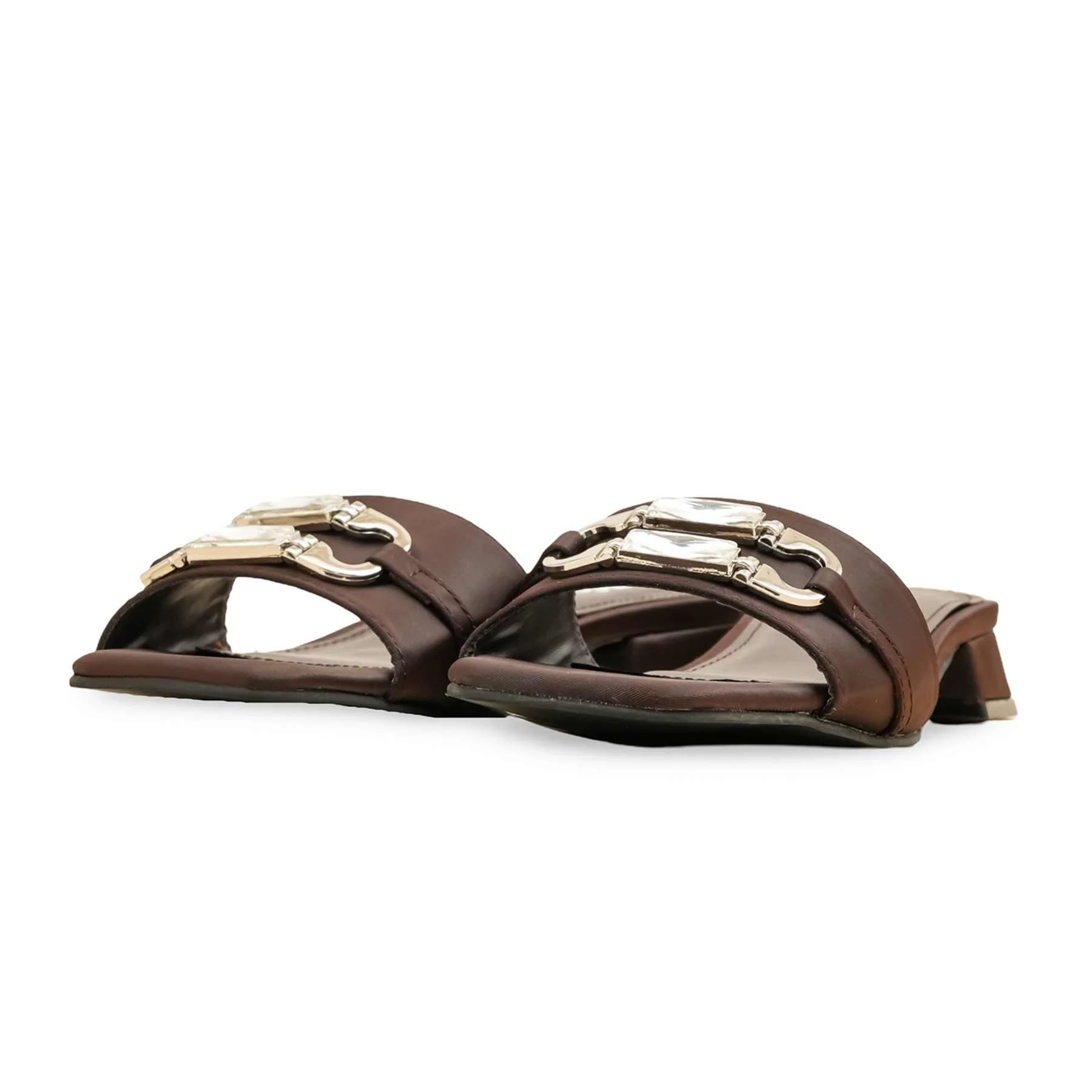 Burgundy Formal Slipper For Women FRS005 - Image 3